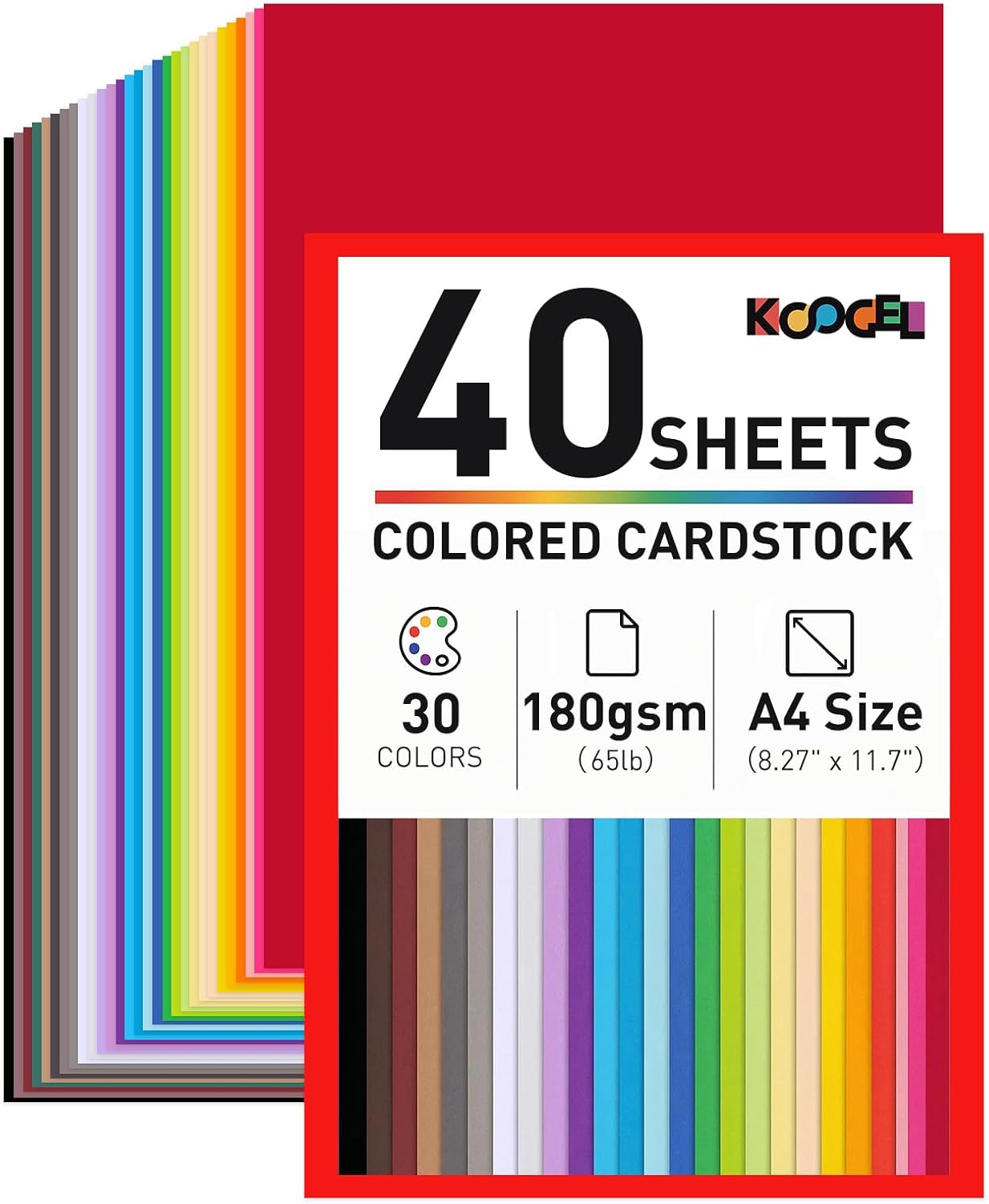 Koogel Colored Cardstock