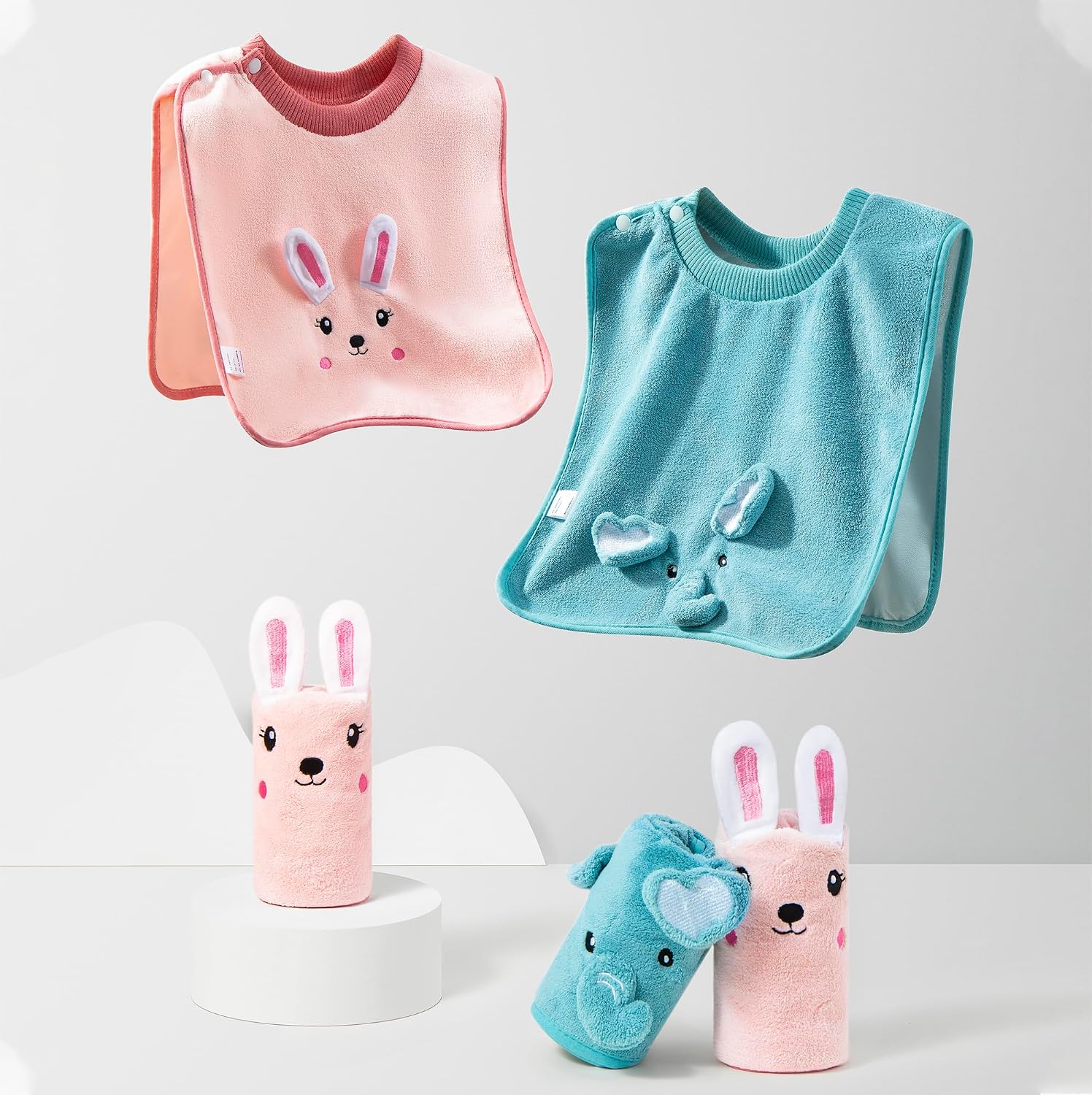 Clberni Toddler Bibs (3-Pack