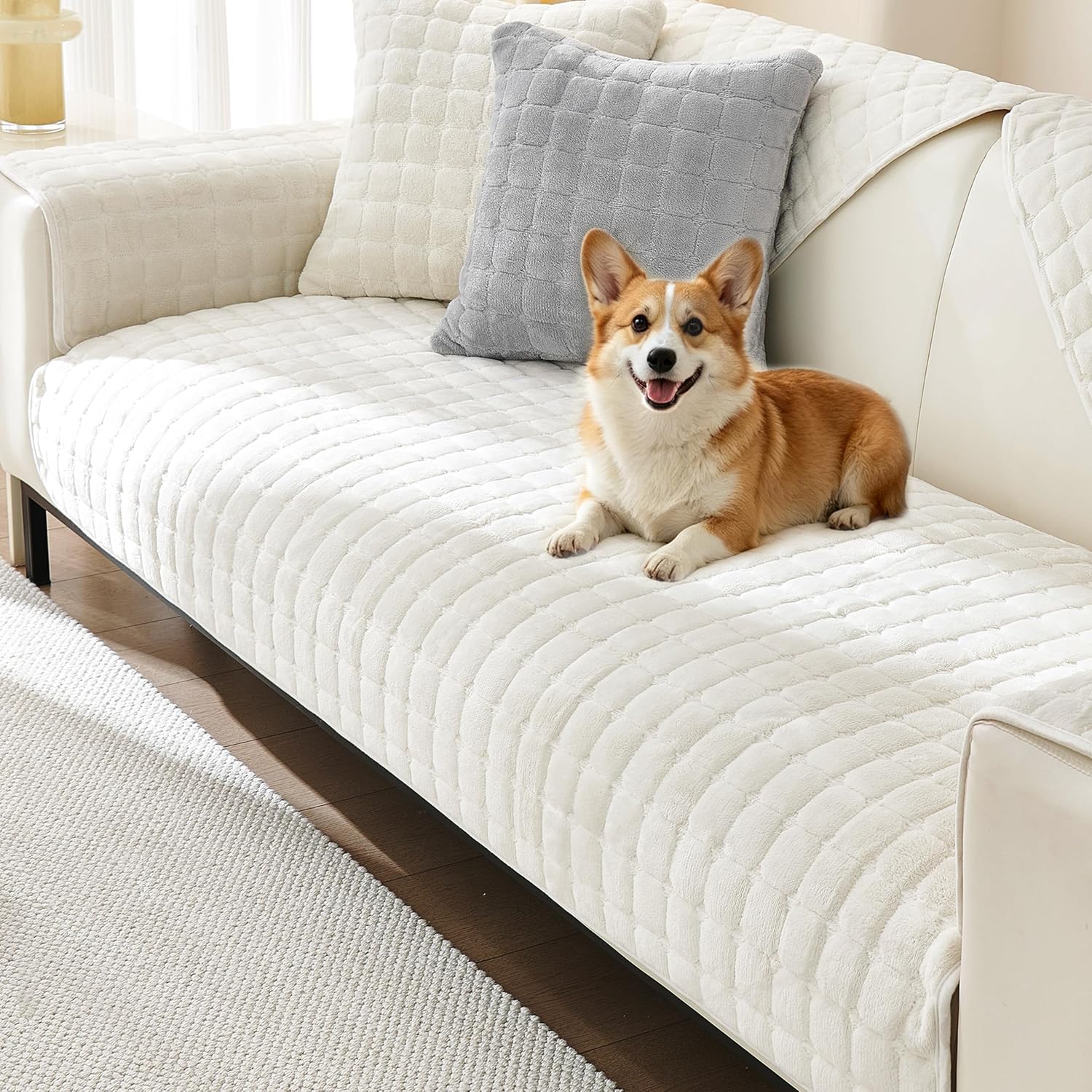 KaviKon Velvet Couch Covers