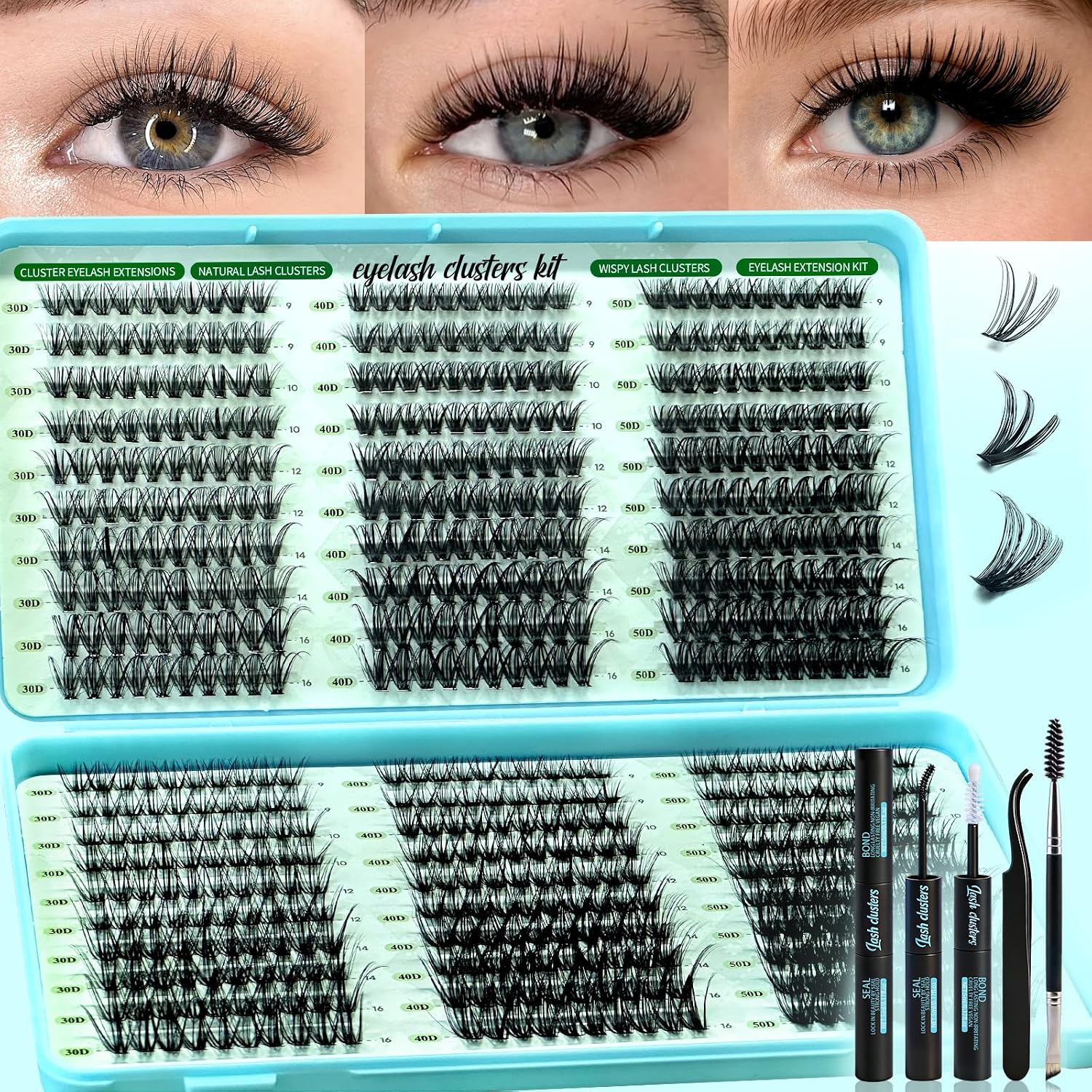 Wispy Lash Cluster Kits