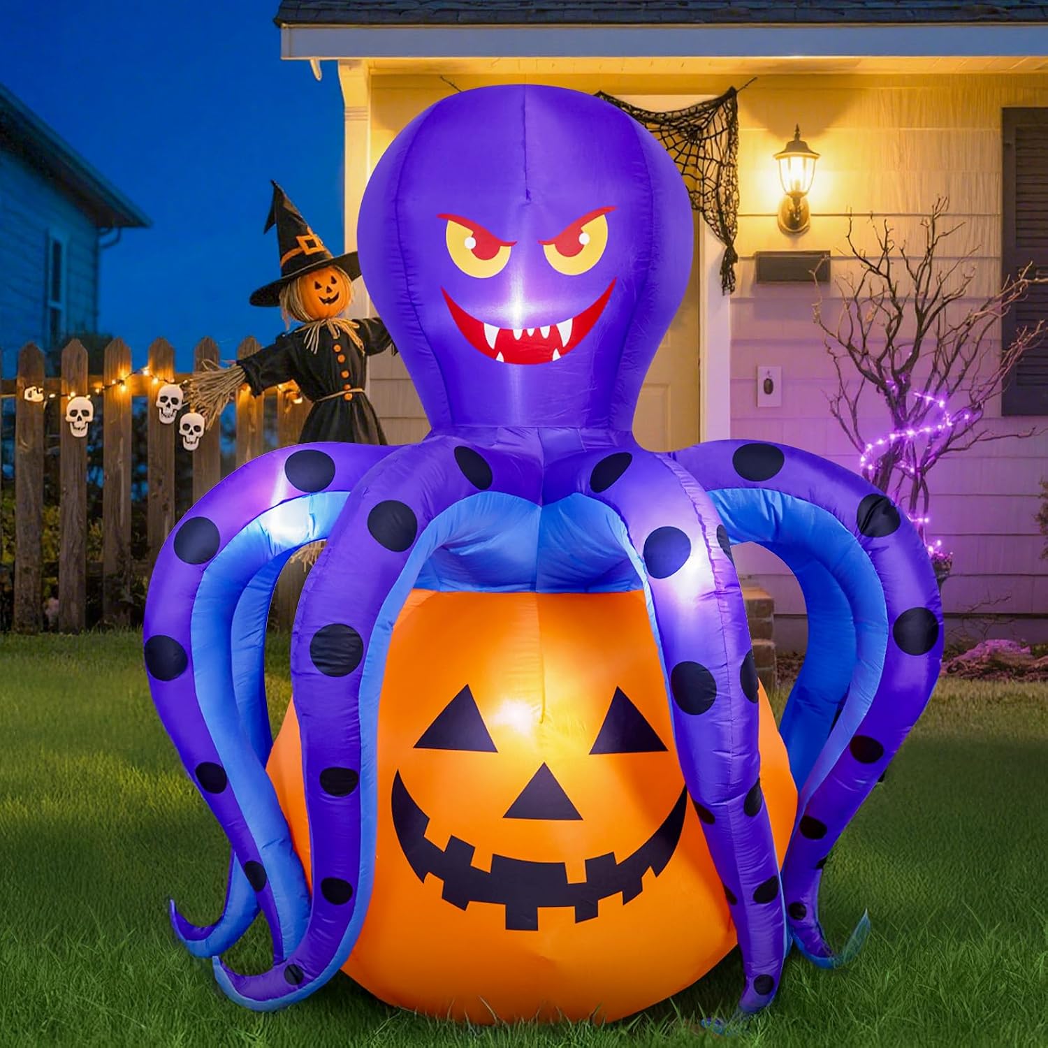 Garma Halloween Octopus Inflatables