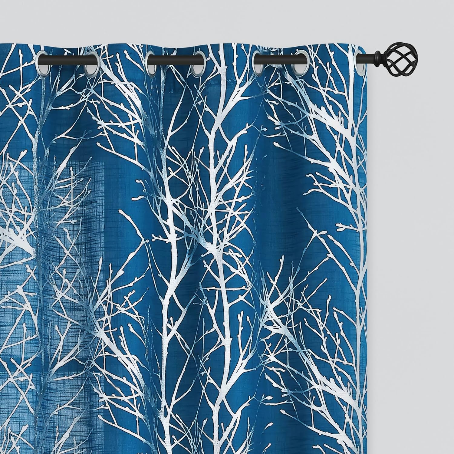FMFUNCTEX Linen Curtains (96