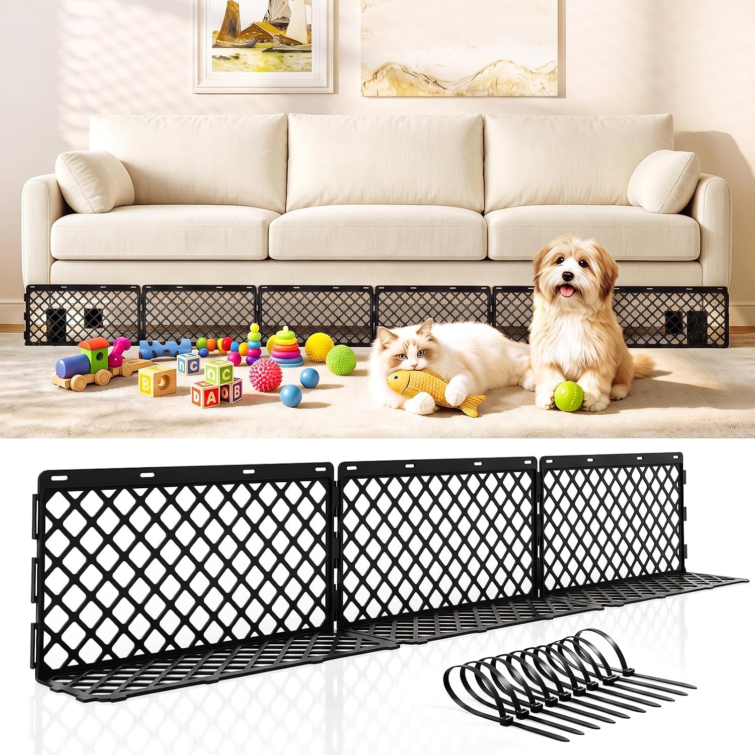 Goovilla Under Couch Pet Blockers