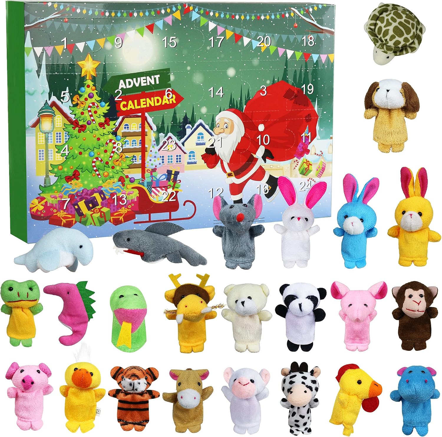 Christmas Advent Plush Toys