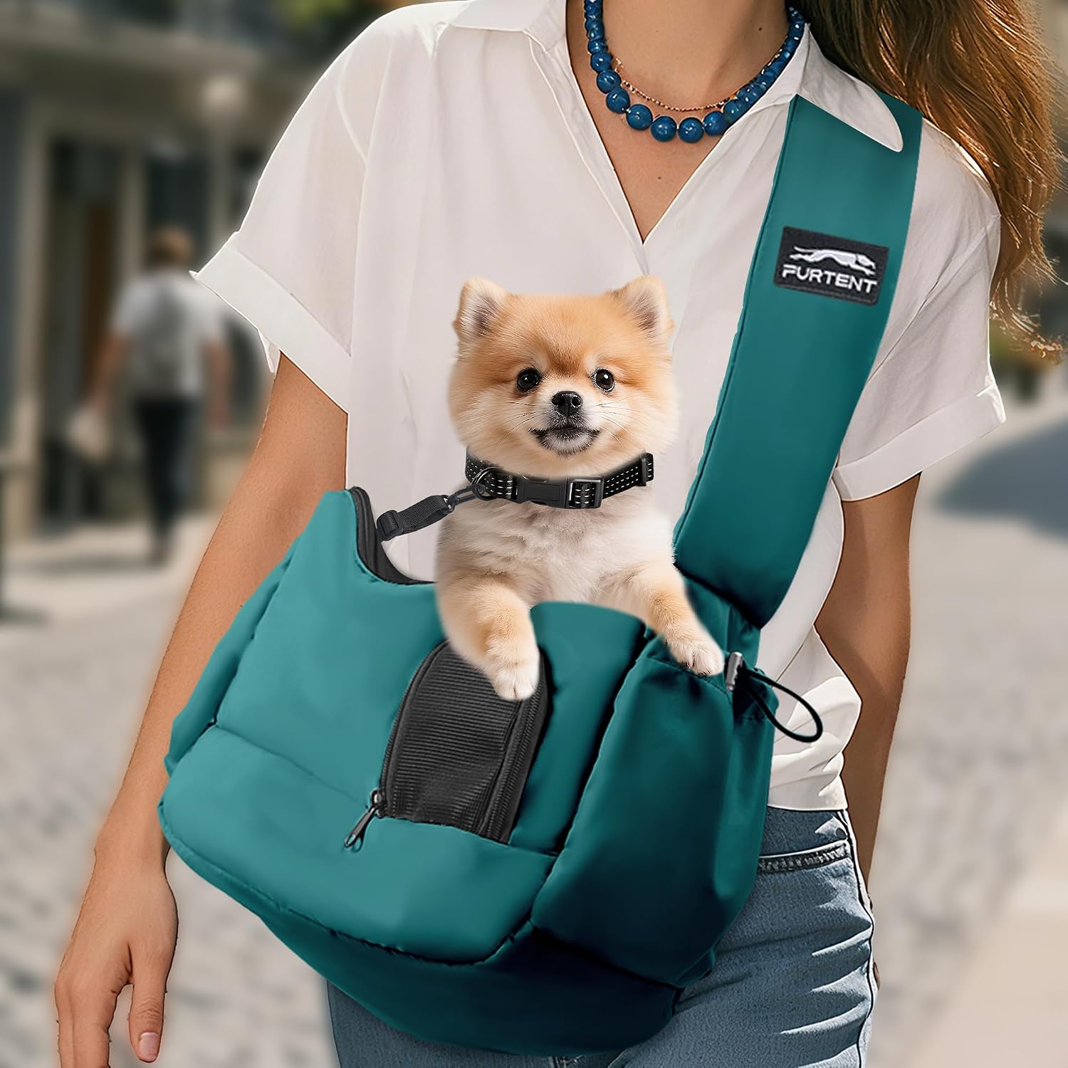 Dog Carrier Slings (Blue