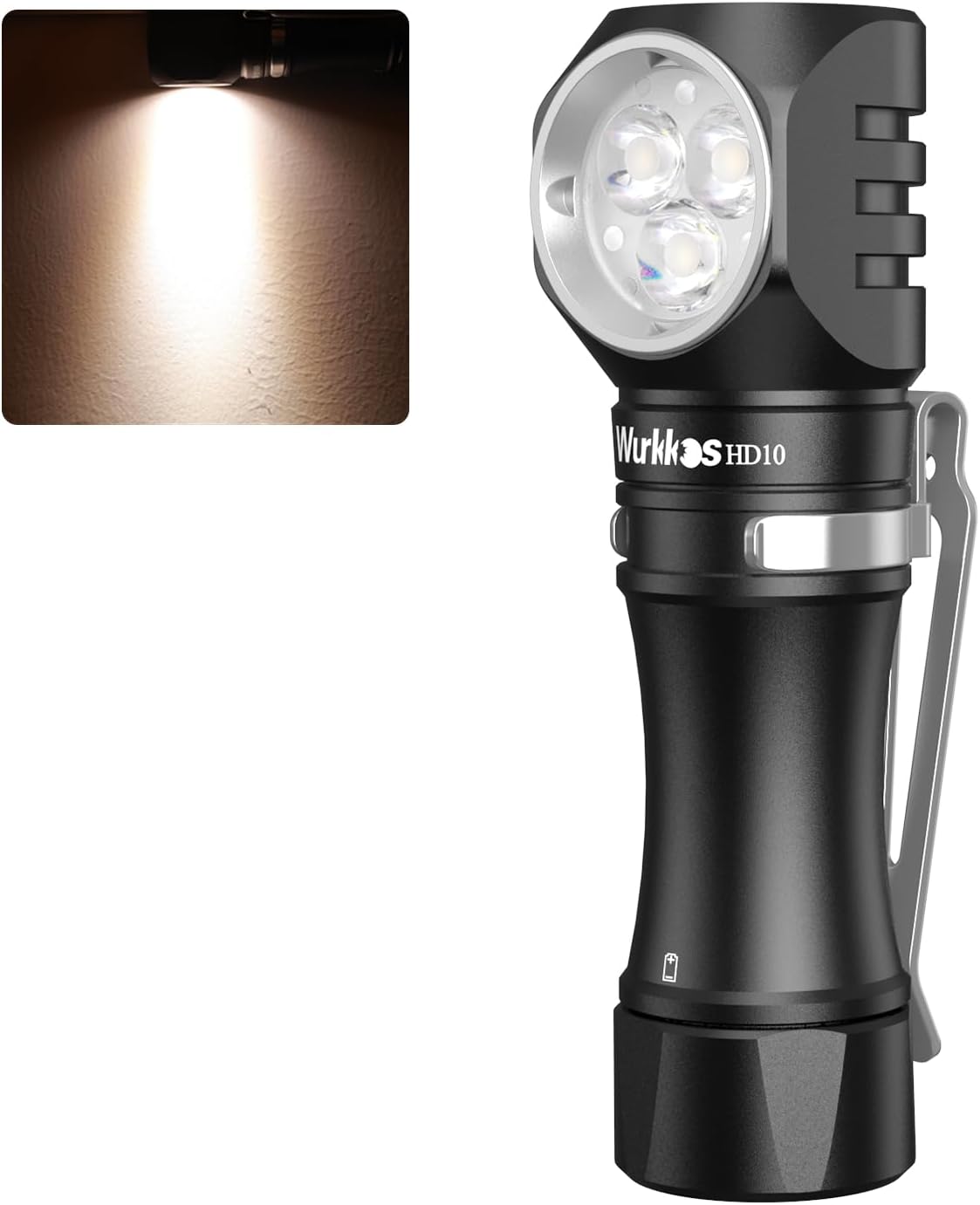 Wurkkos HD10 Mini Flashlights
