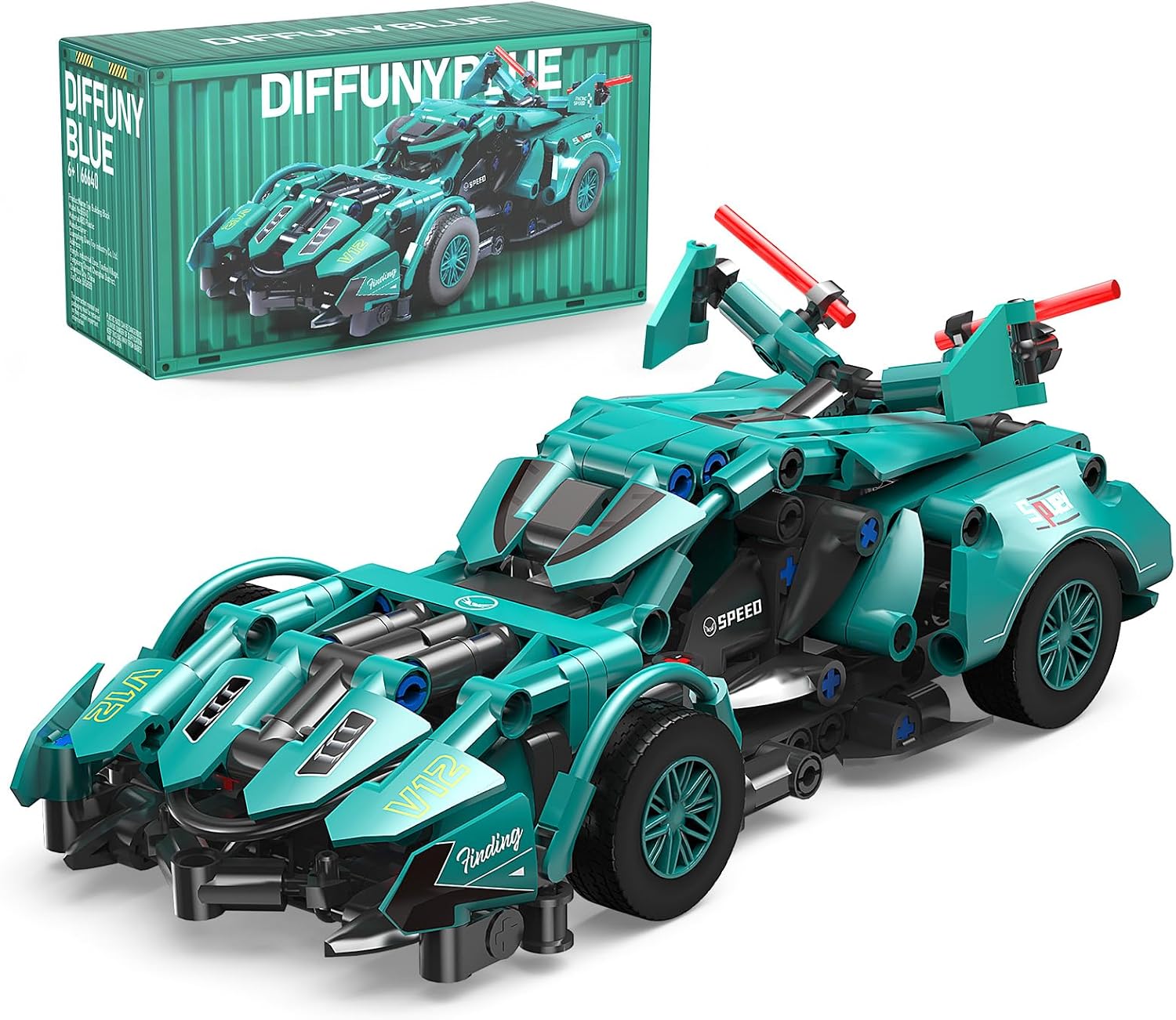 QiqoPoyee Race Car Building Blocks