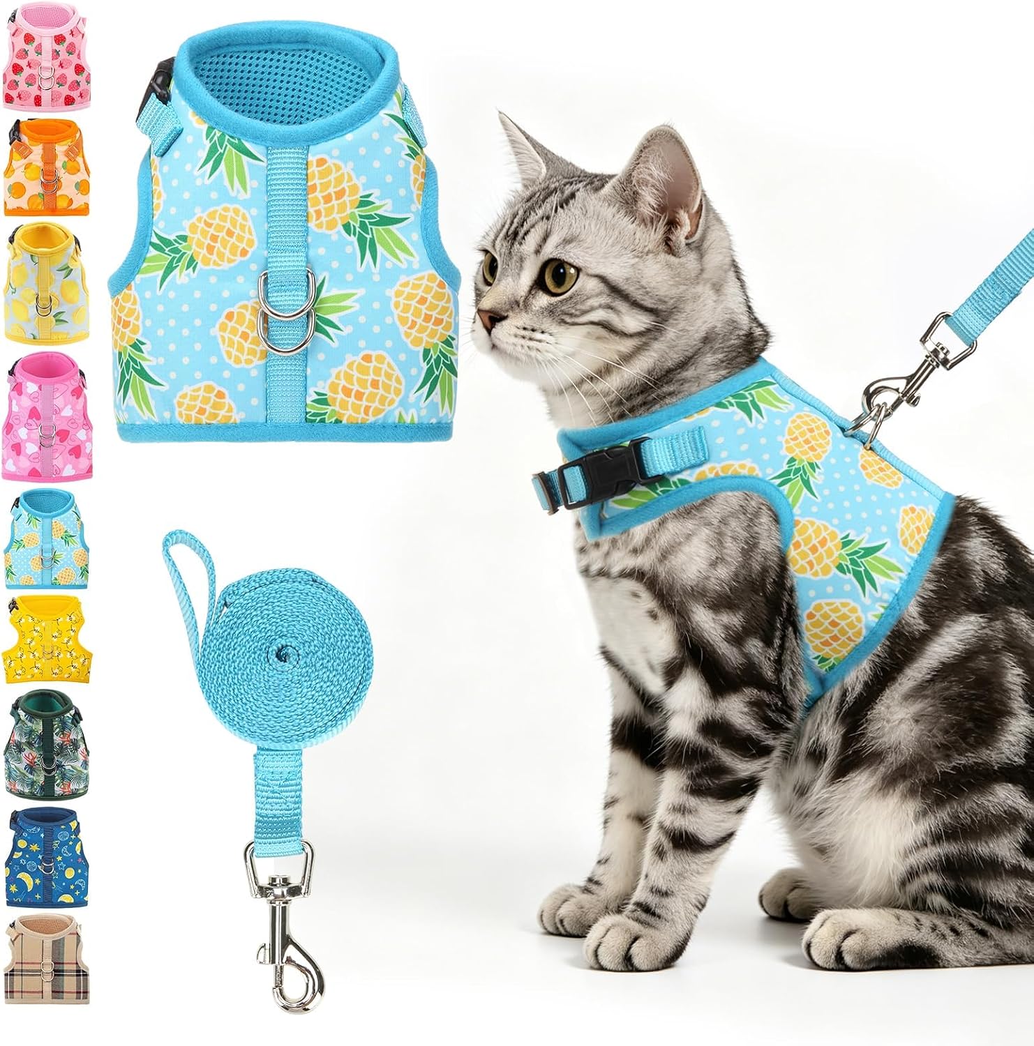 BINGPET Cat Harness & Leash Sets
