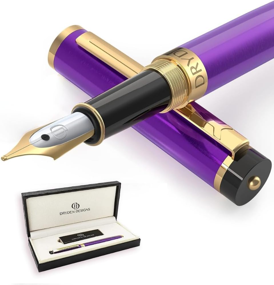 Dryden Designs Fountain Pens (Purple