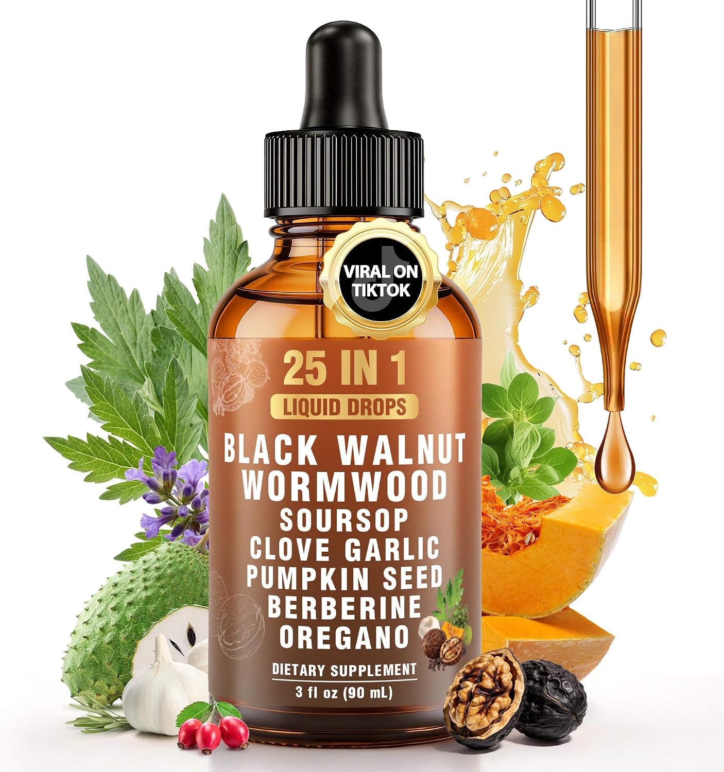 Liposomal Wormwood Cleanse Drops