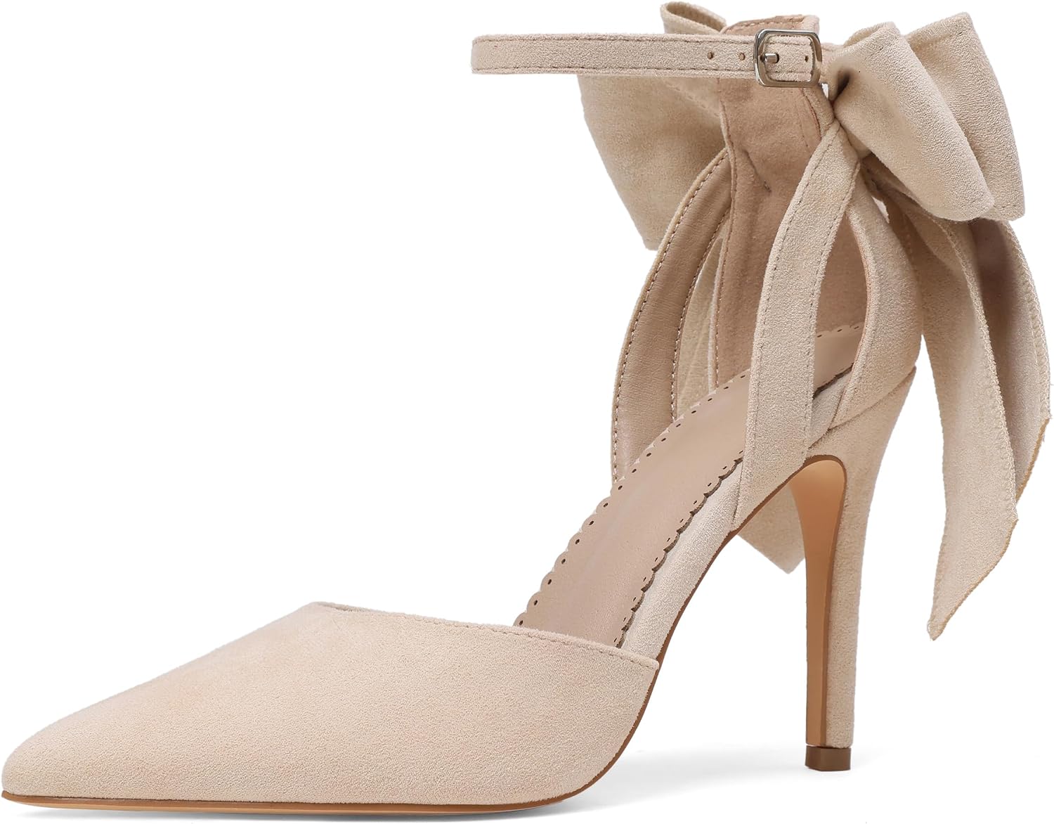 SaraIris Black Bow Heels