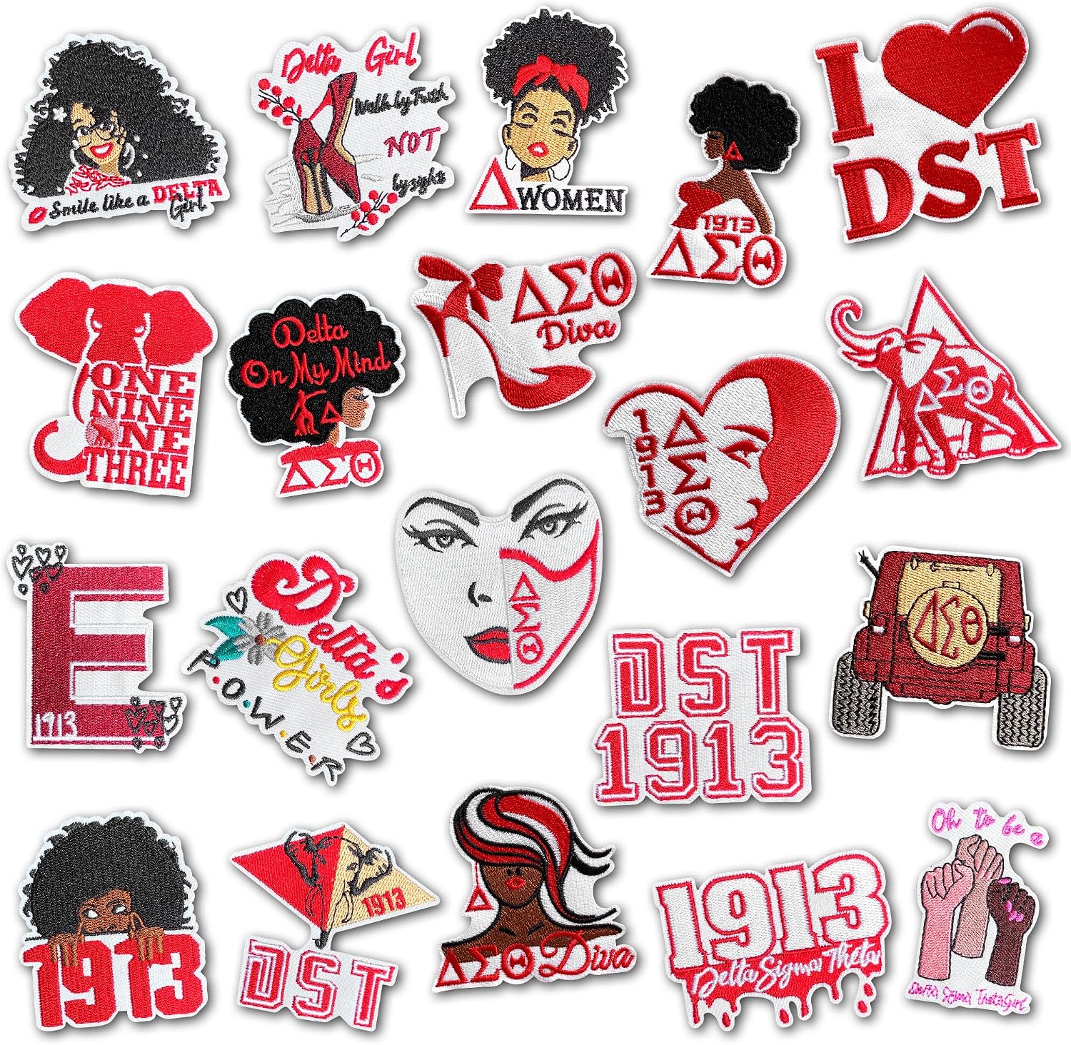20 Xyntara Sorority Patches