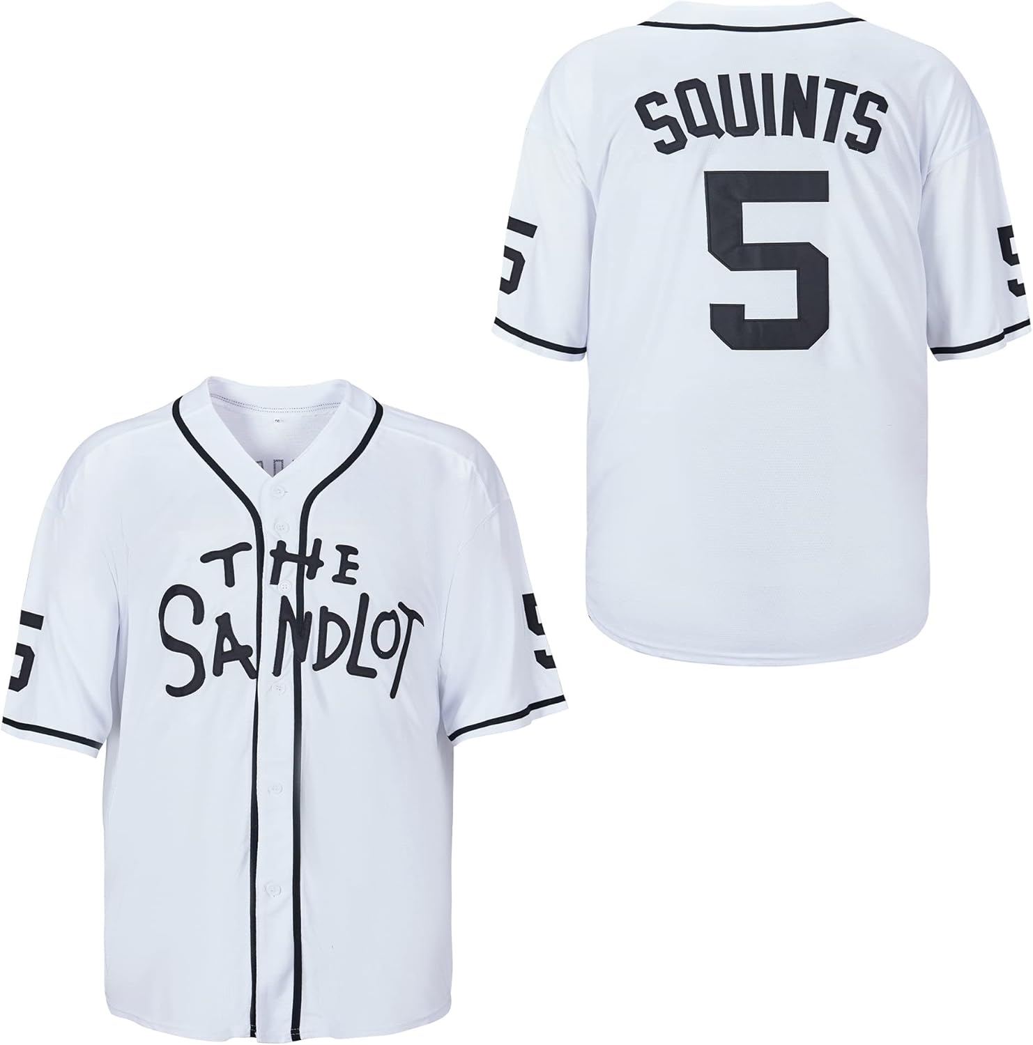Youth Sandlot #5 Michael Squints Fashion Kids Movie Baseball Jersey Stitched