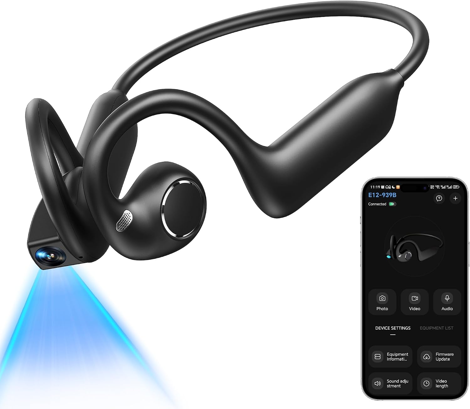 E12 Open Ear Headphones