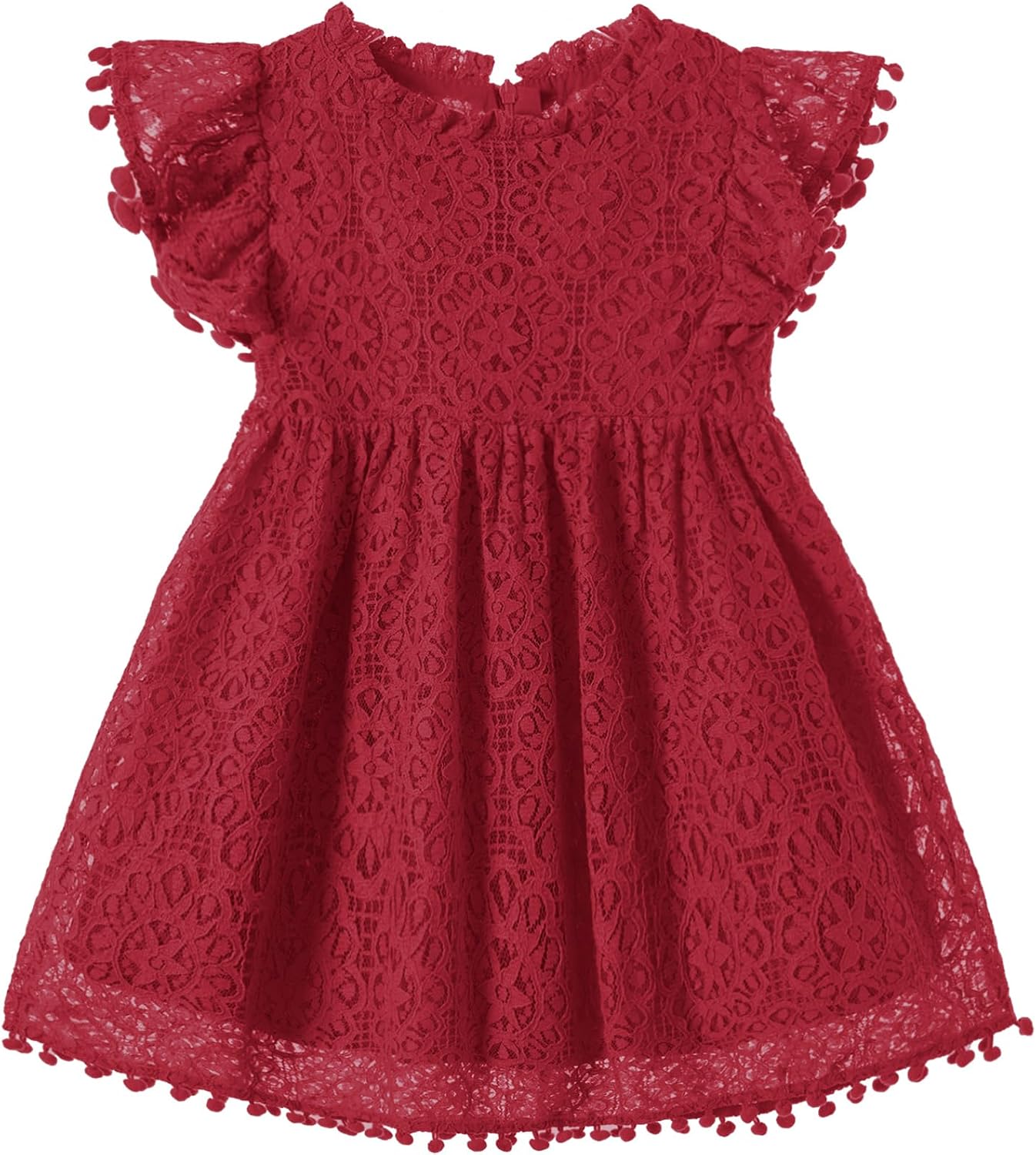 Niyage Toddler Dresses (Wine Red