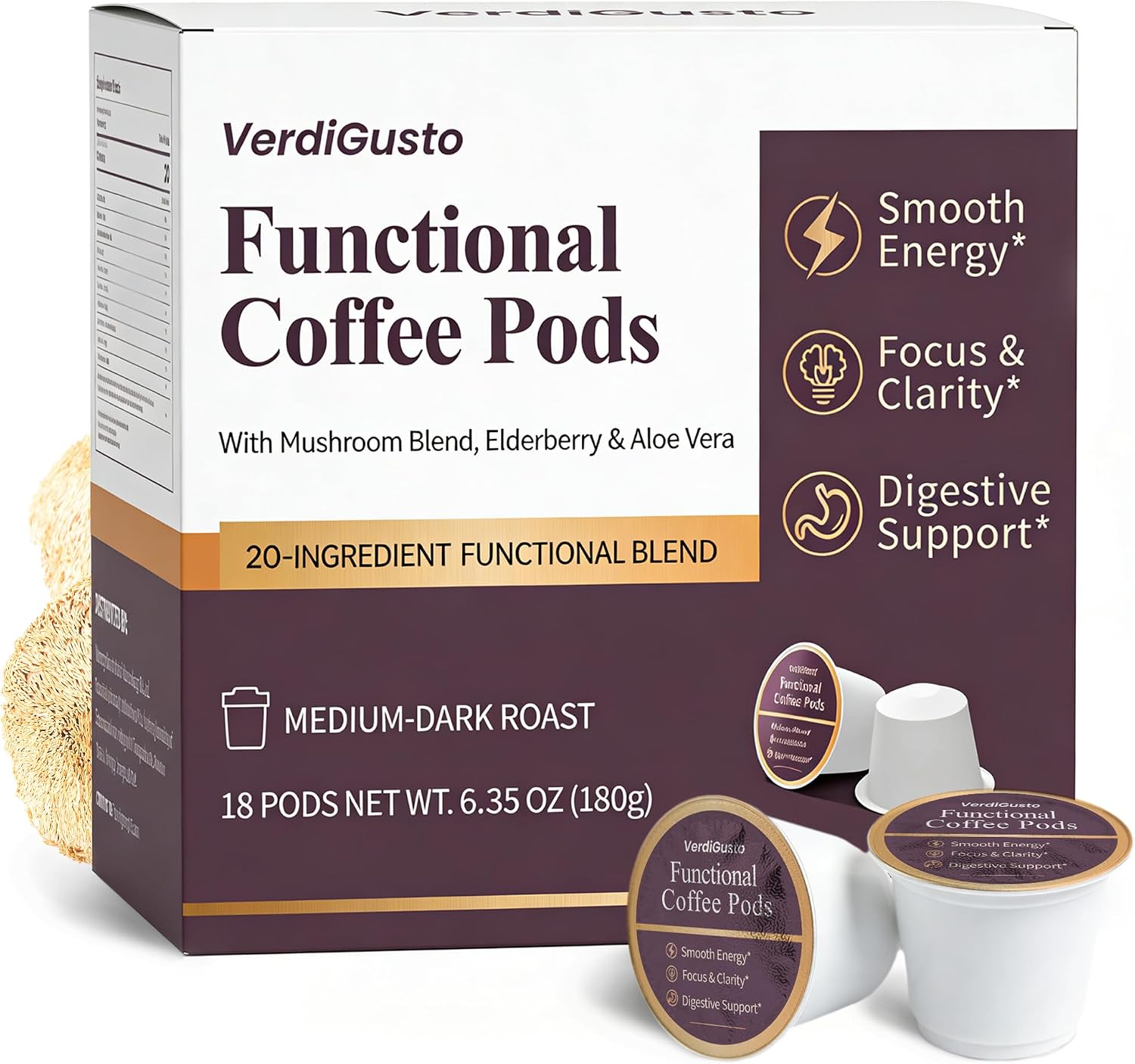 Mushroom Coffee Pods