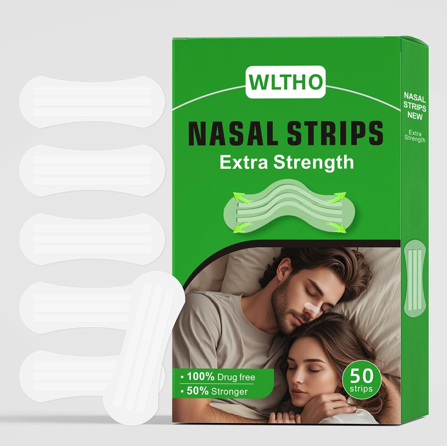 WLTHO Clear Nasal Strips
