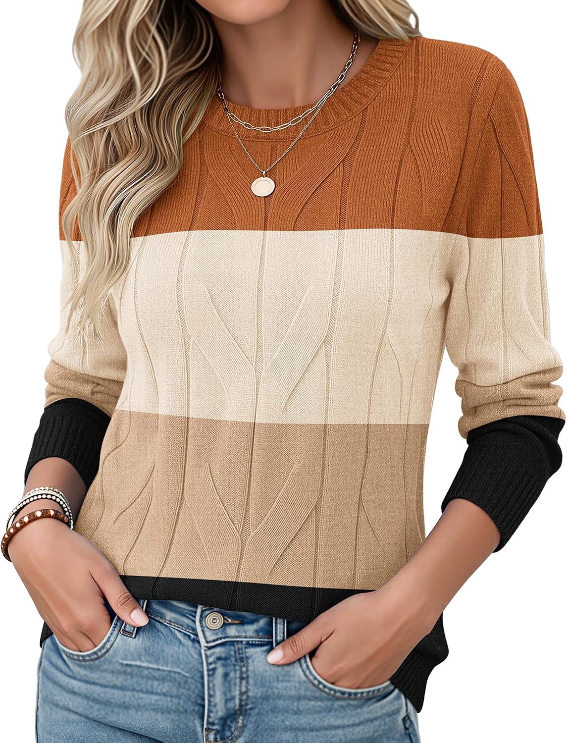 Zeagoo Cable Knit Sweaters