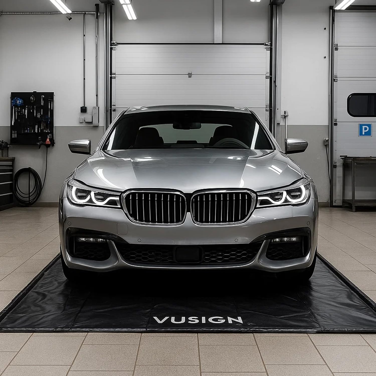 VUSIGN Garage Floor Mats