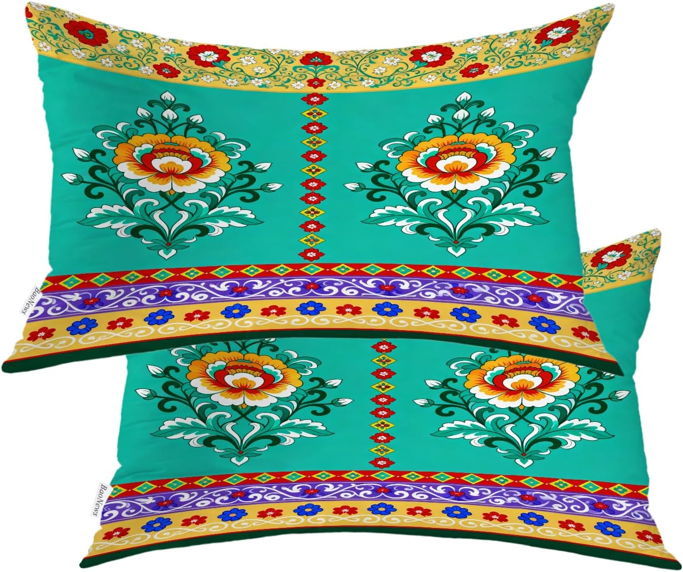Indian Motif Throw Pillows