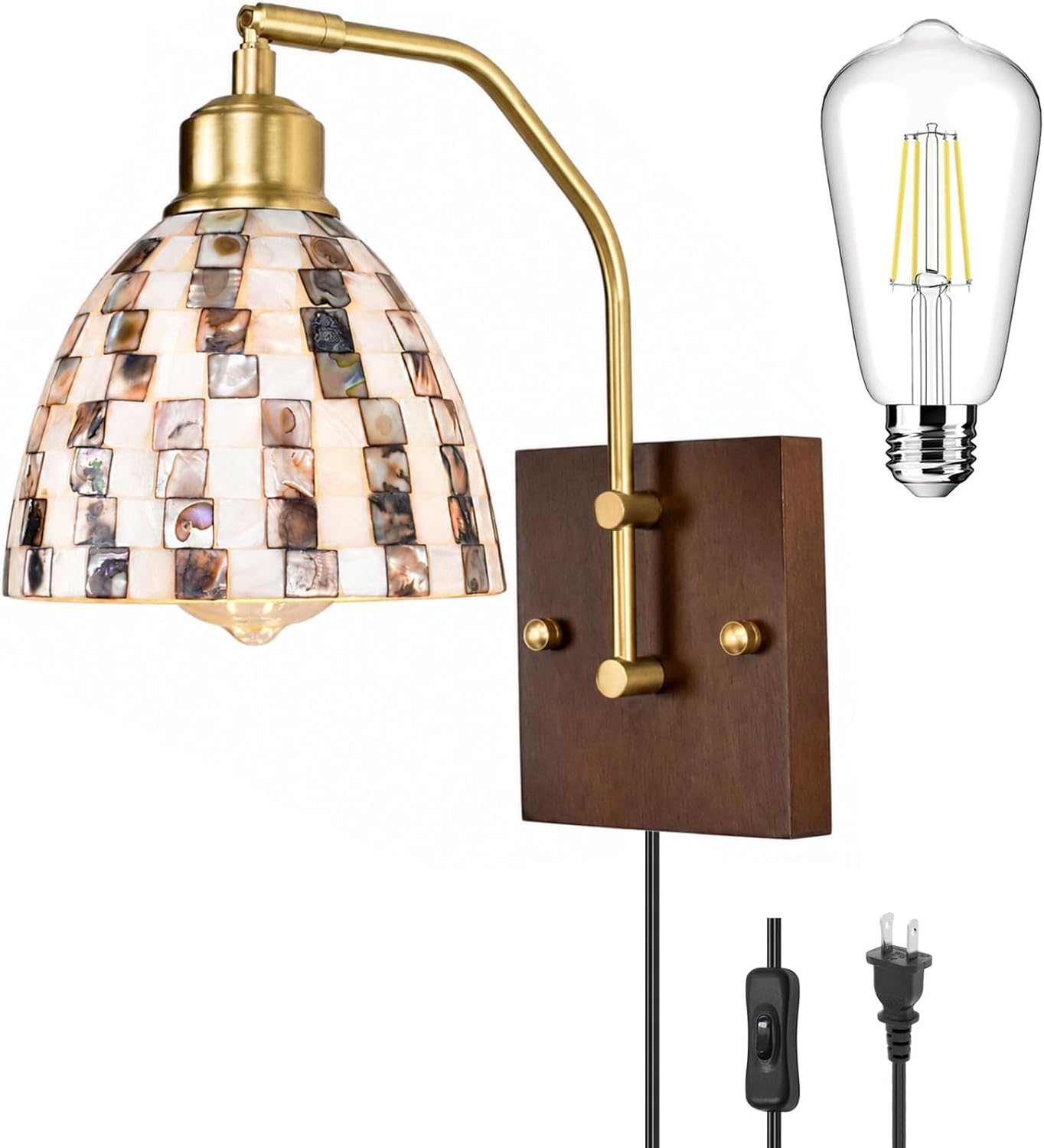 Vintage Brass Wall Lights