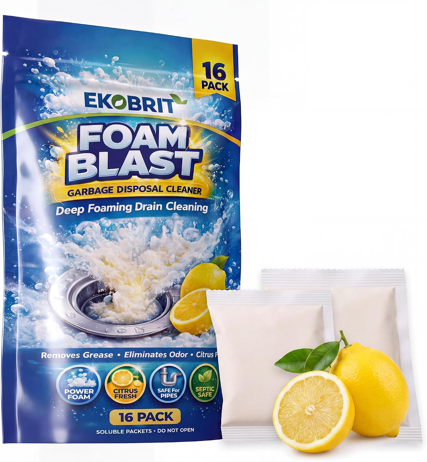 Garbage Disposal Cleaner Packets