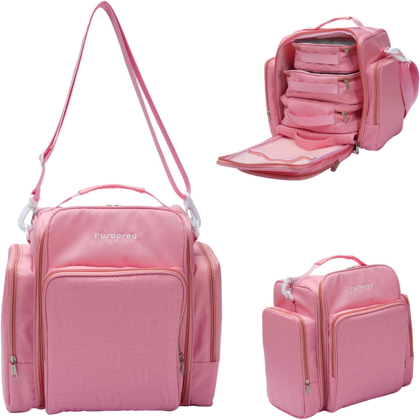 Travel Toiletry Bags (Pink