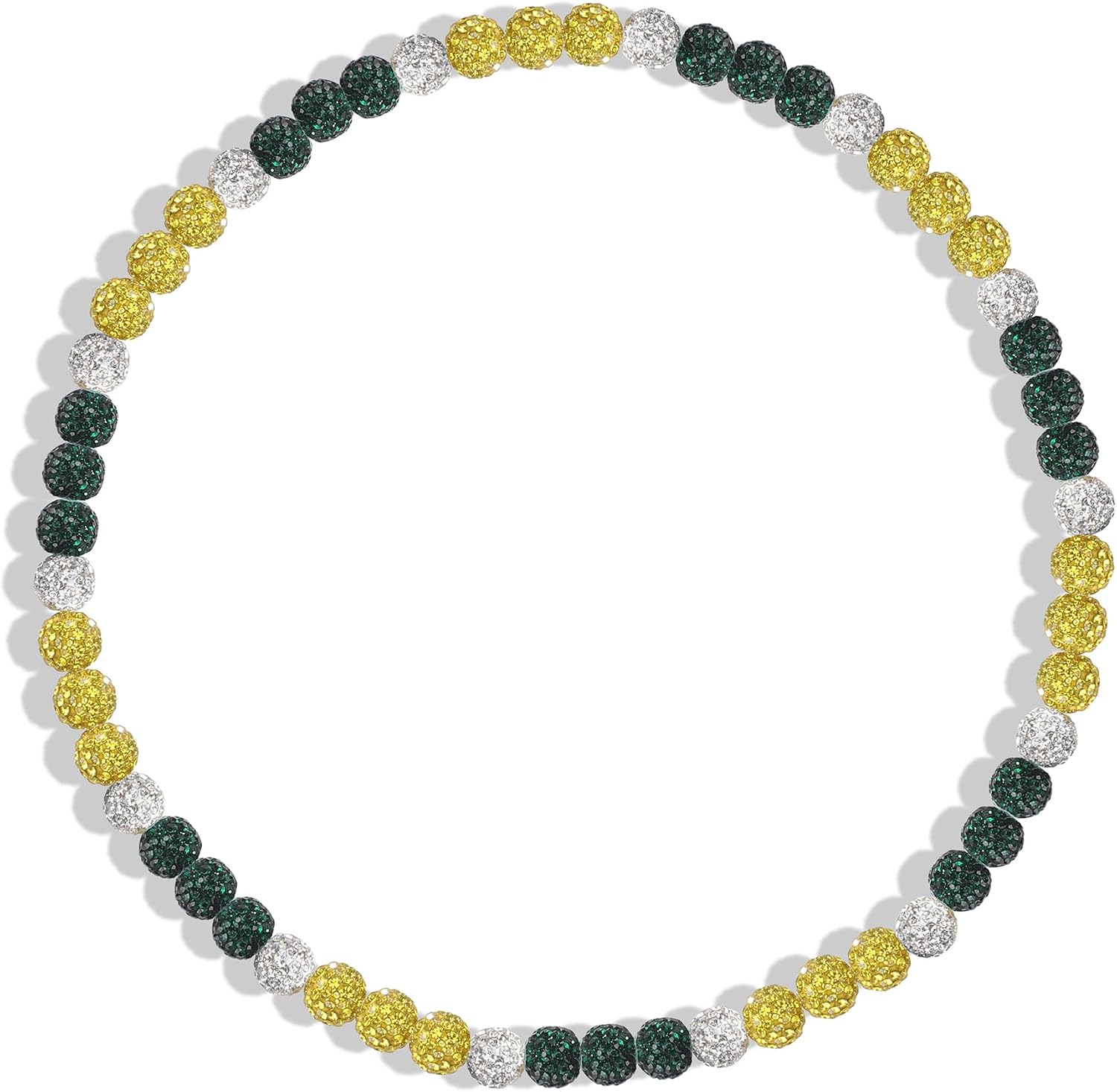 Exphain Baseball Beaded Necklaces
