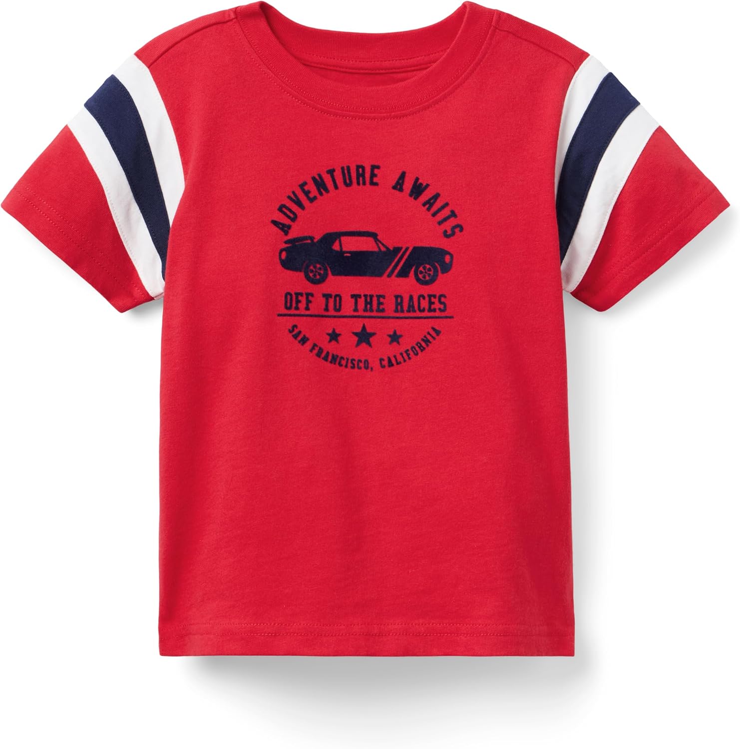 Janie and Jack Boys' Race Car Adventure Tee