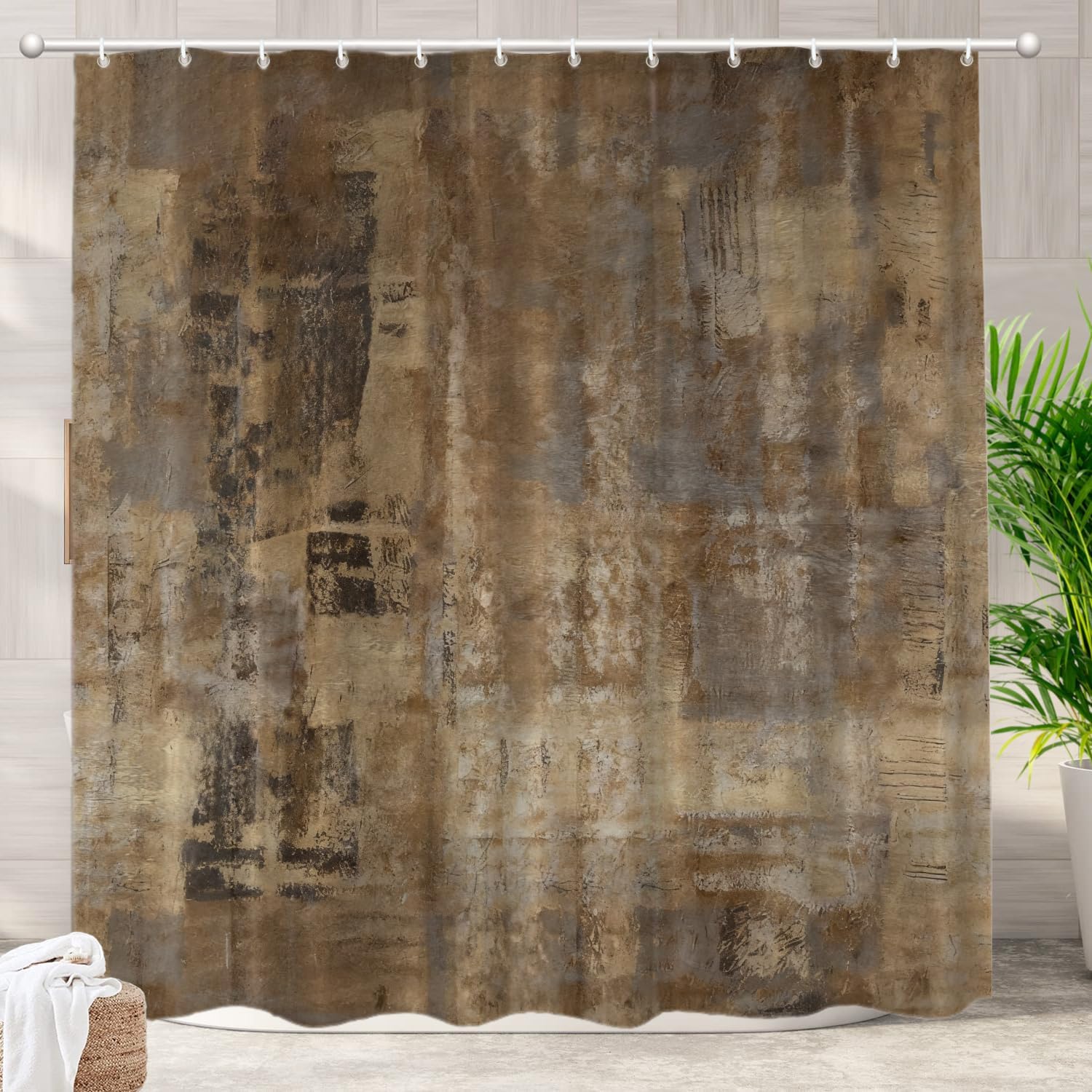 Batmerry Abstract Art Shower Curtains