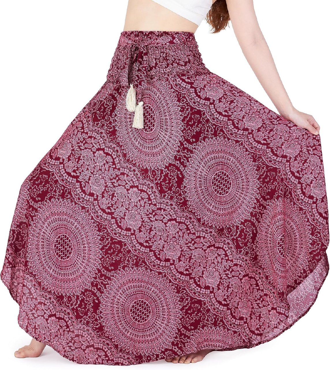 Lannaclothesdesign Boho Maxi Skirts