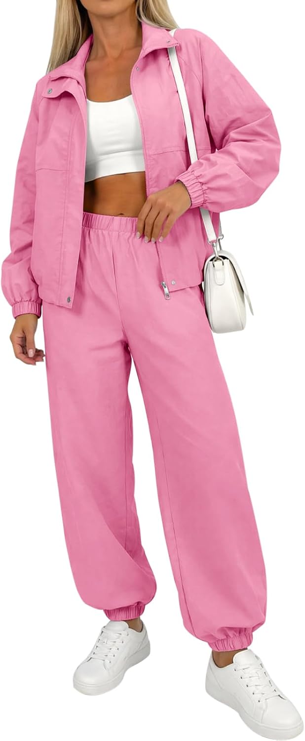 Fisoew UPF 50+ Windbreaker Tracksuits