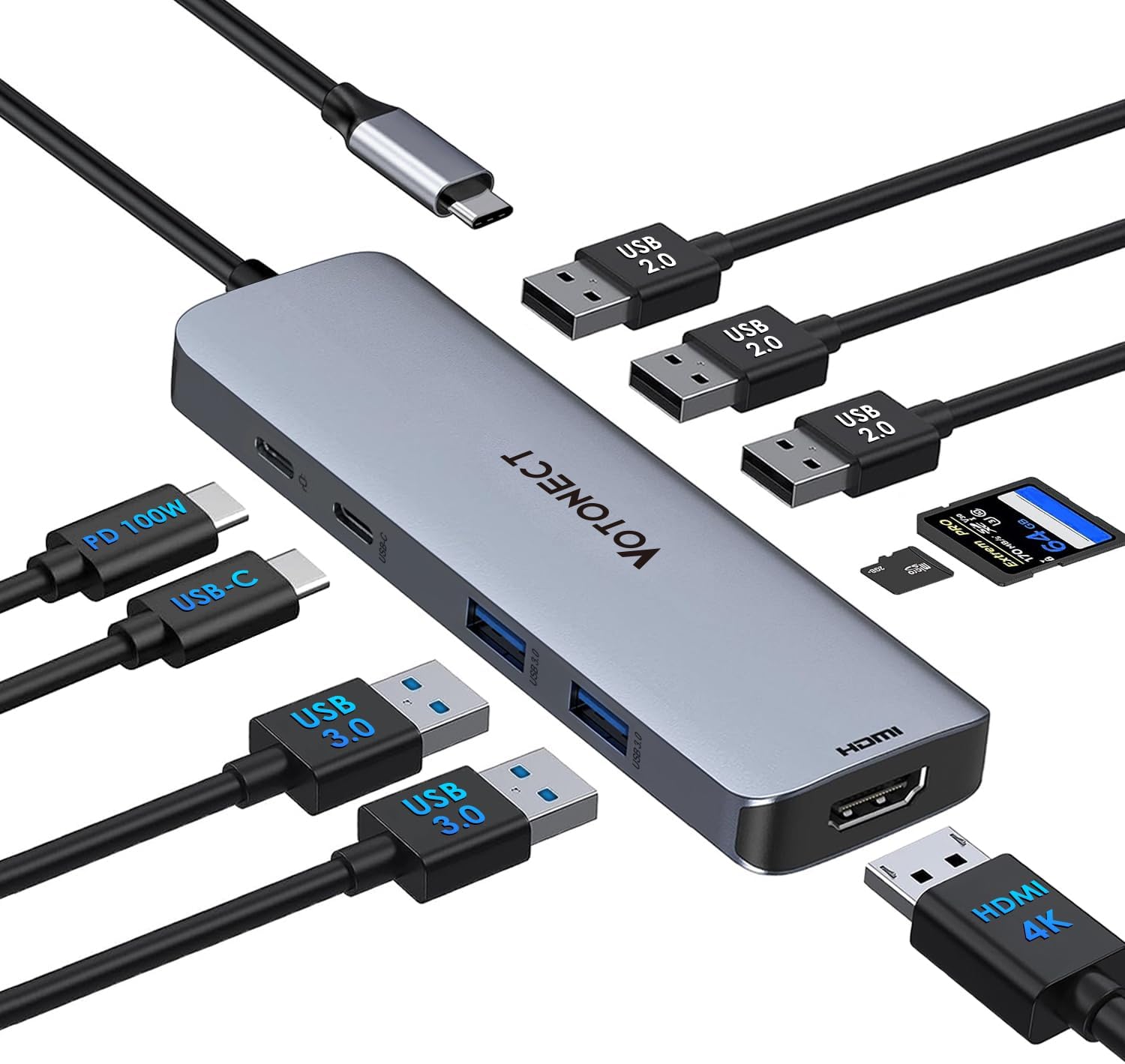 USB-C Hubs 10-in-1 | Electronics