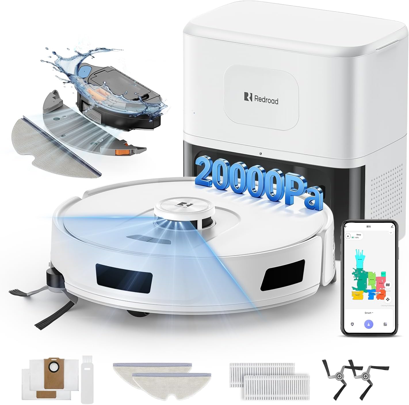Redroad Robot Vacuum Mops