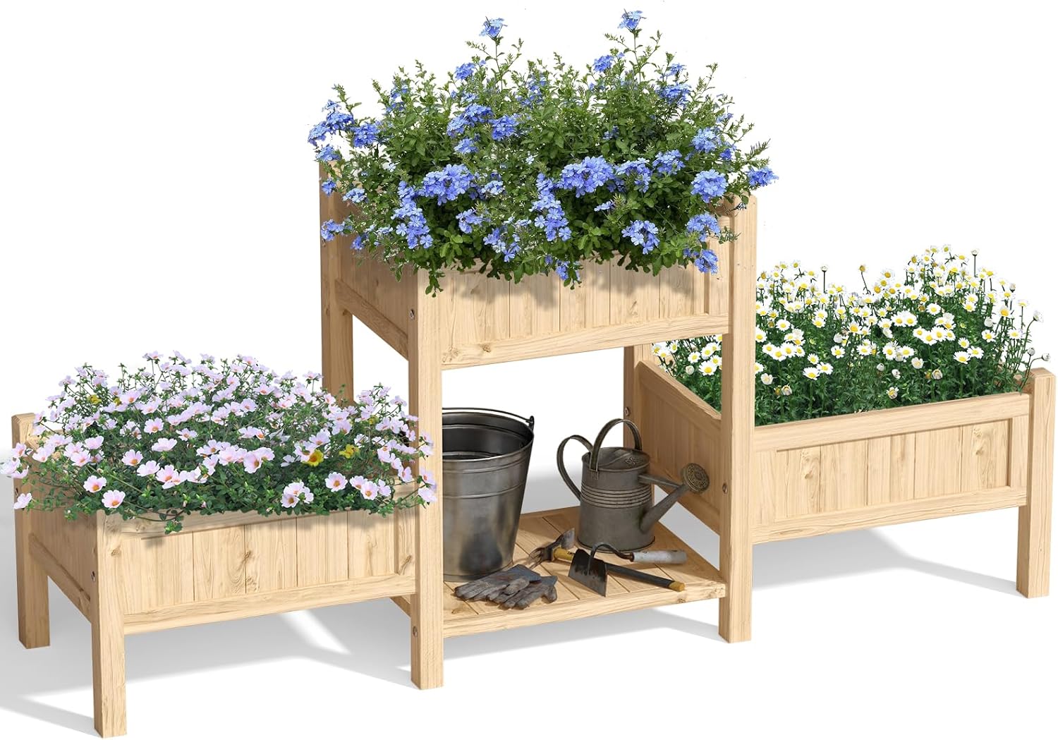 Wooden Raised Garden Beds