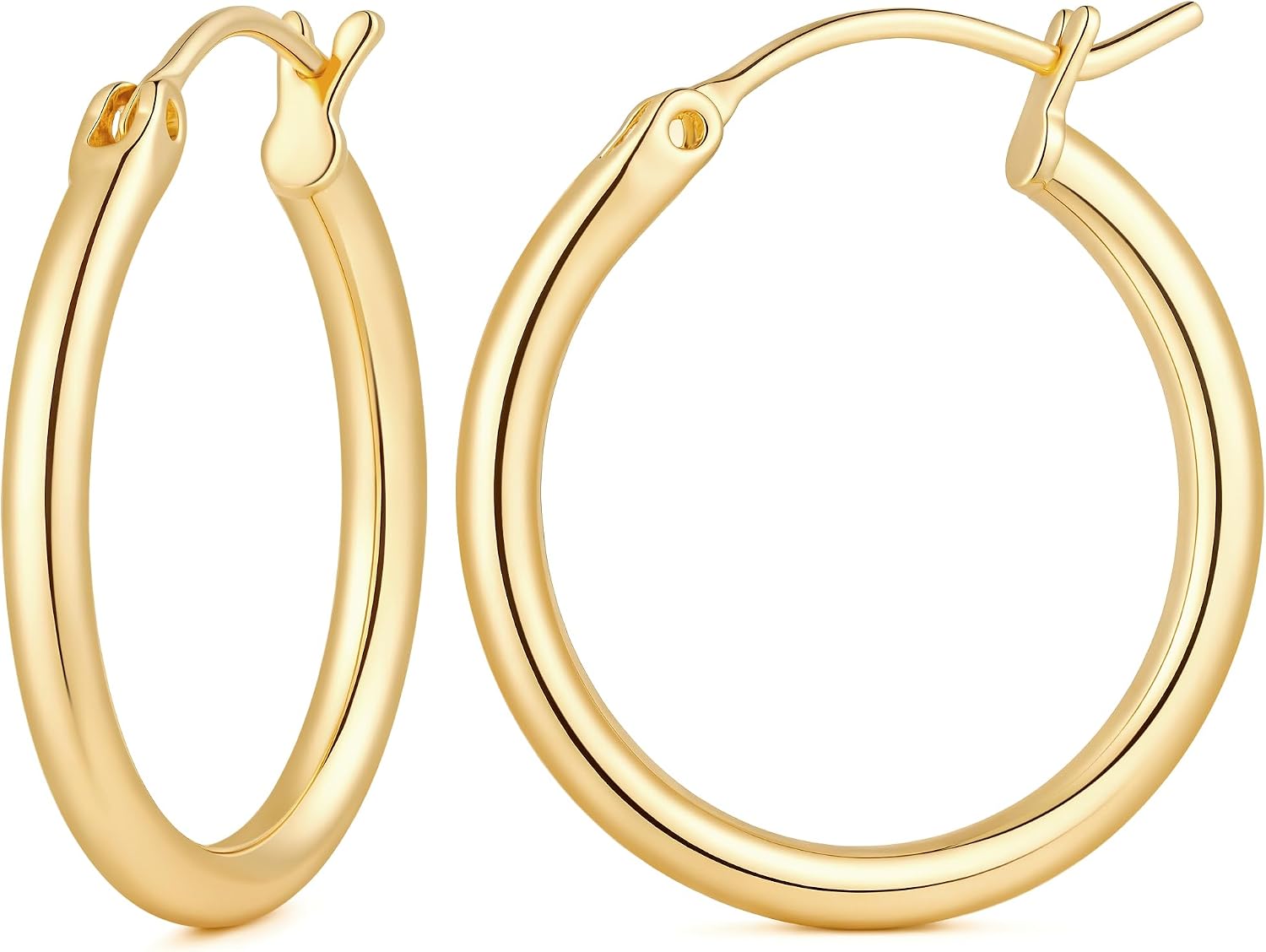 Gold Hoop Earrings