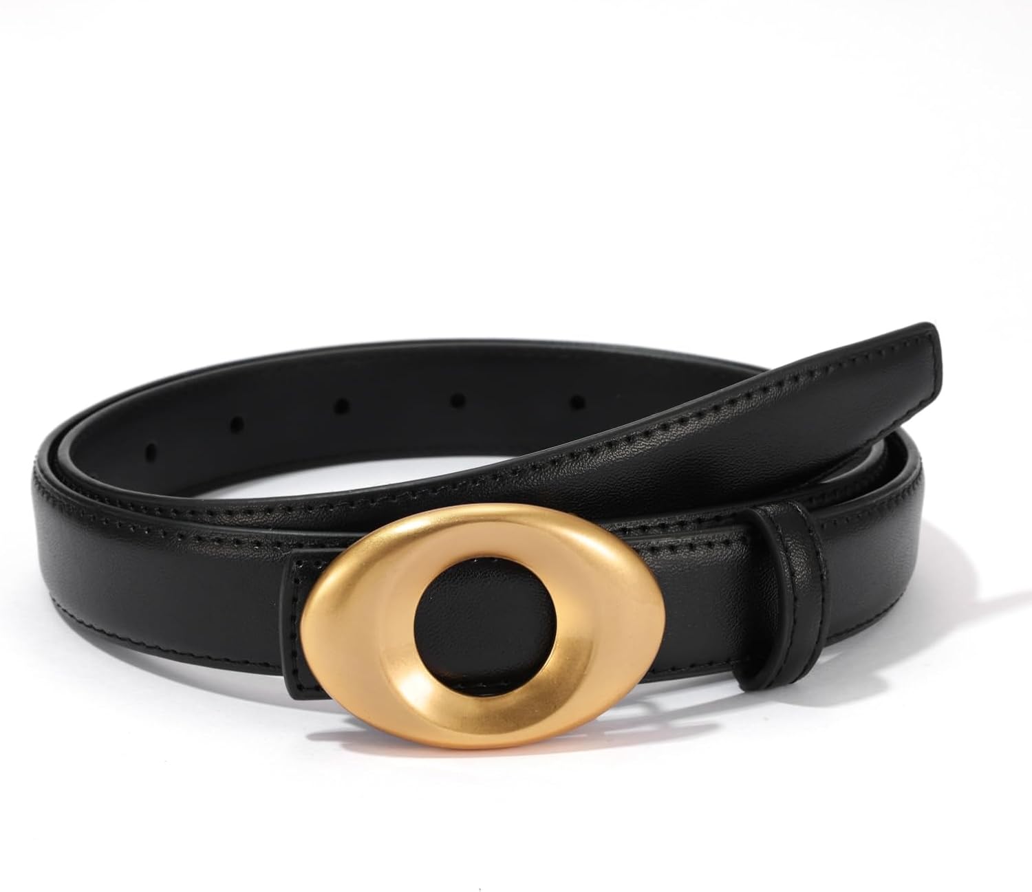 Genuine Leather Belts (Matte Gold