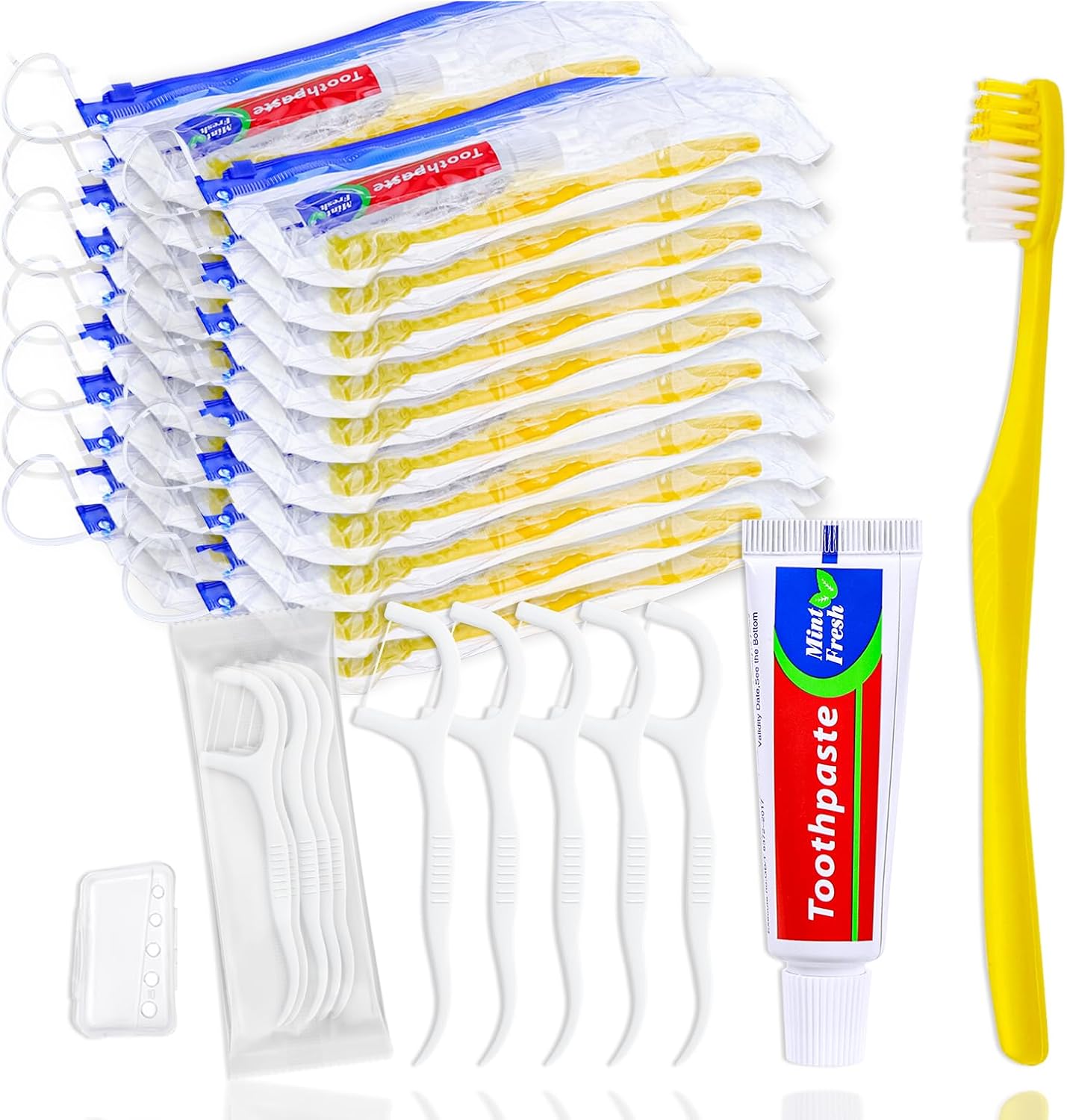 Disposable Travel Toothbrush Kits