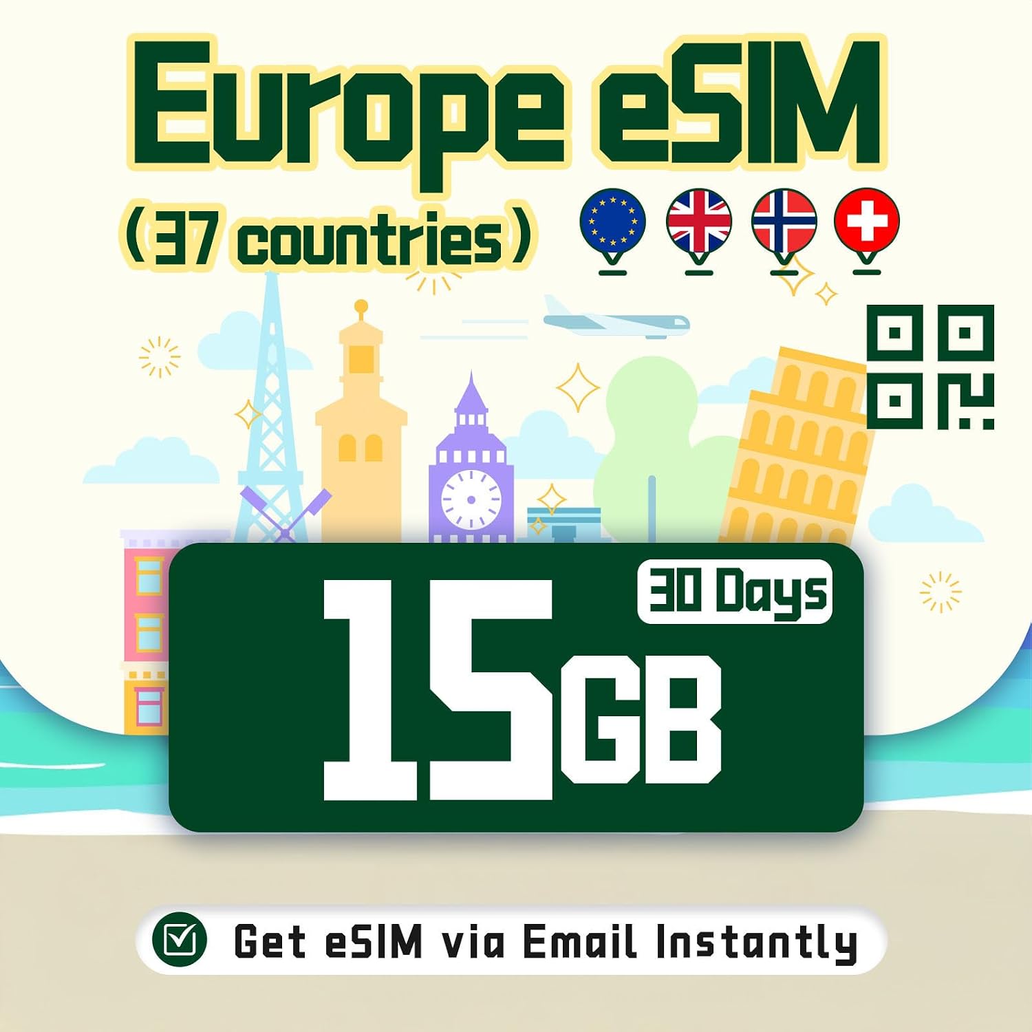 UROZETTA Europe eSIM Cards