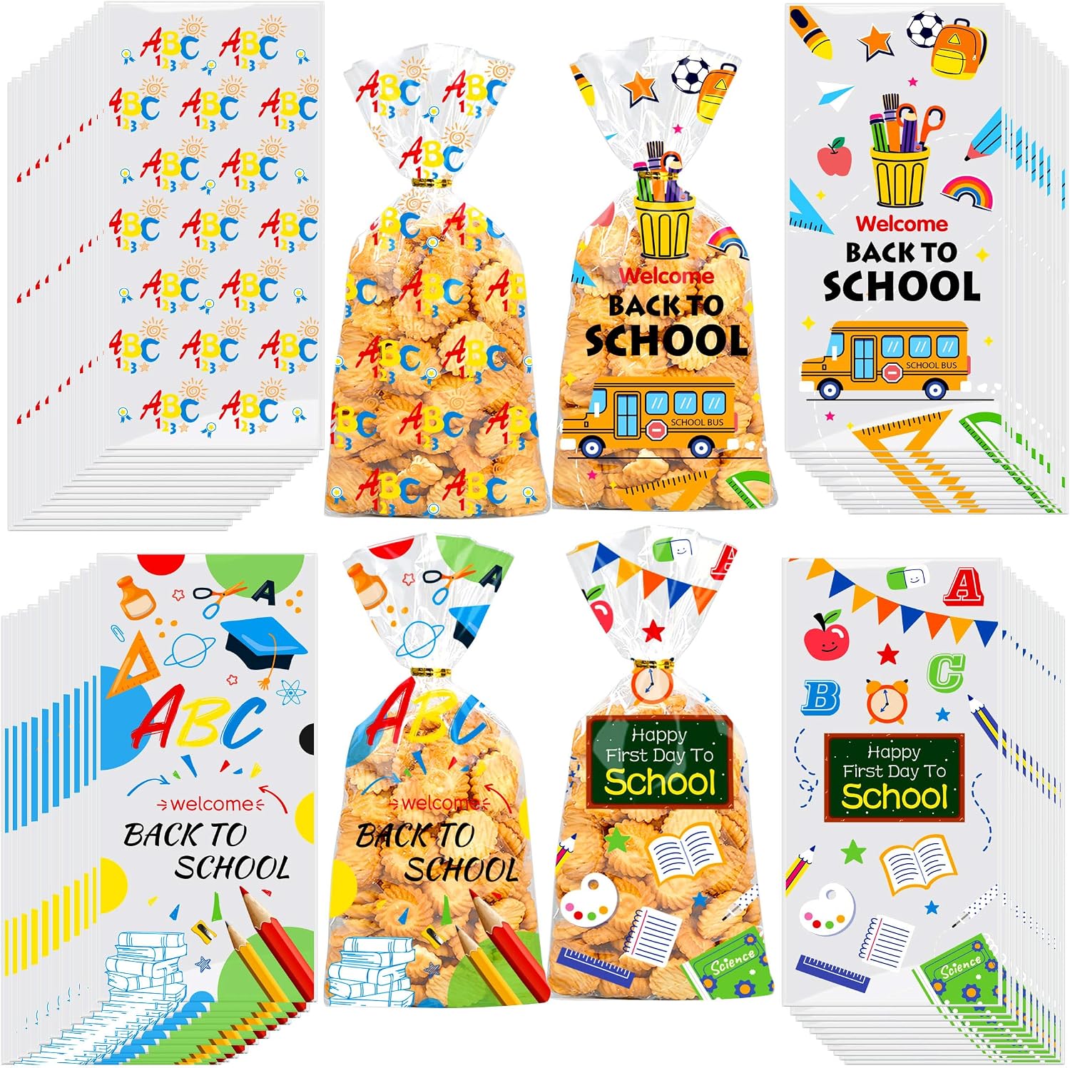 BCCSNNM Cellophane Goodie Bags
