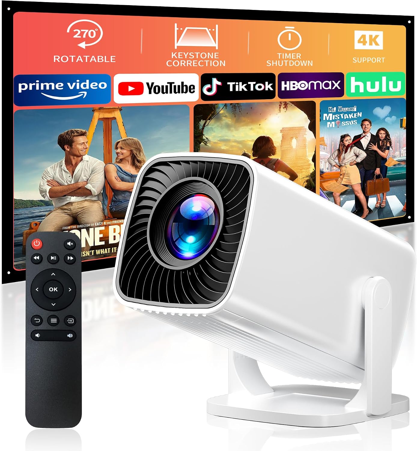 Mini 4K Portable Projectors