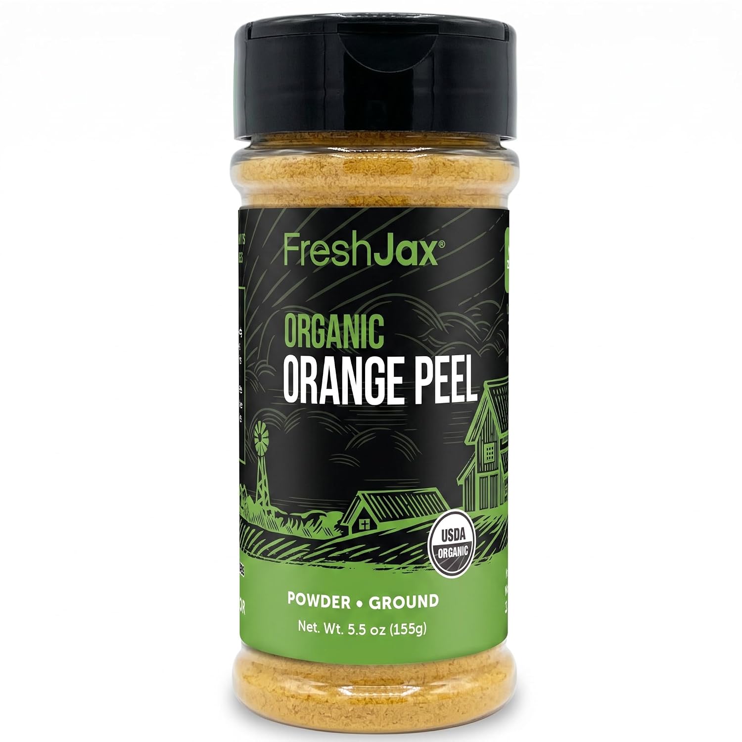 FreshJax Organic Orange Peel Powders