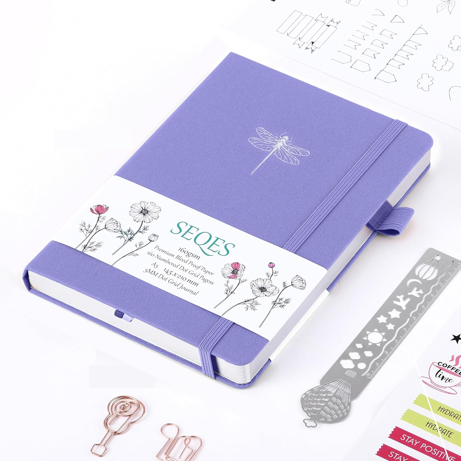 SeQeS Dot Grid Notebooks (10-Pack