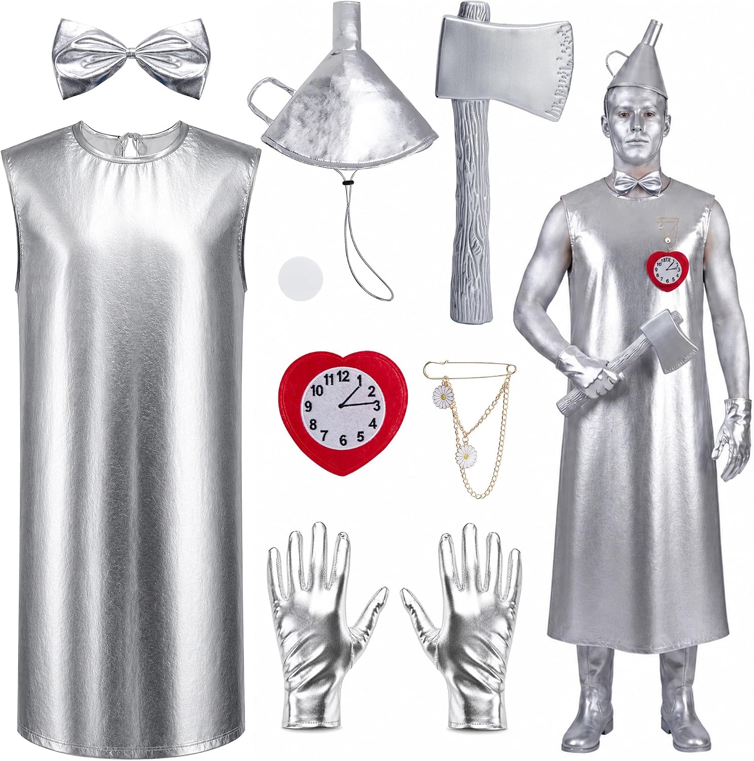 Halloween Tin Costume Accessories