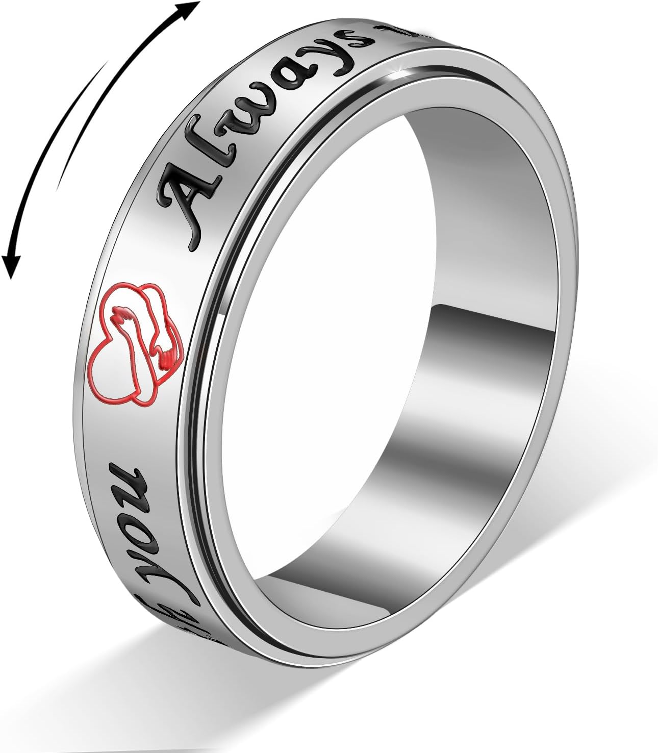 YellovEvey Gold Plated Fidget Rings
