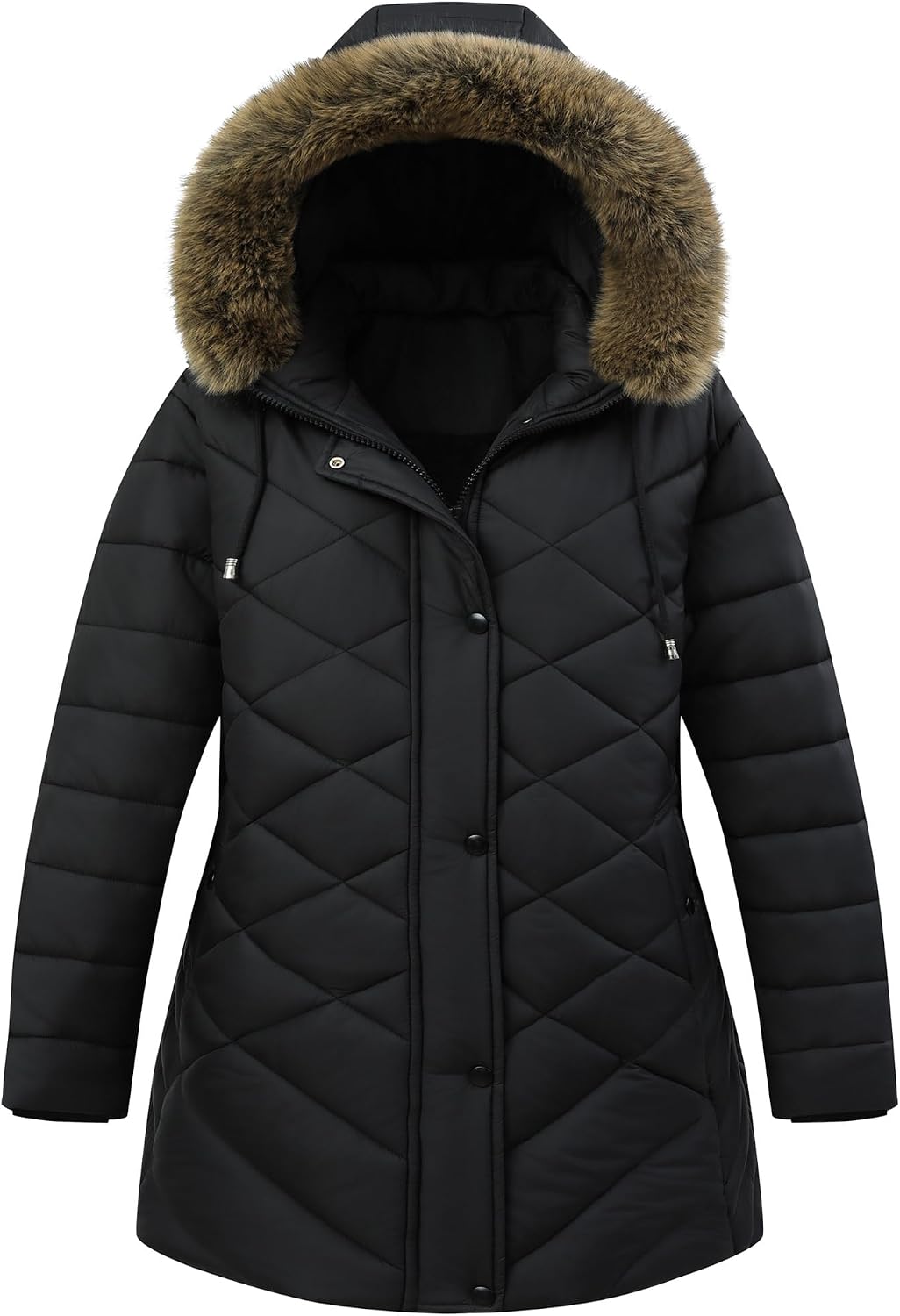 Pefflarge Plus Size Puffer Parkas