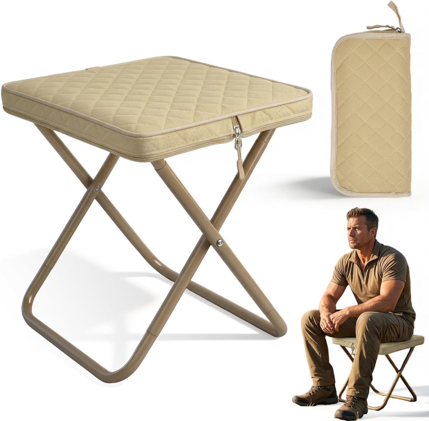 LoTanop Foldable Camping Stools
