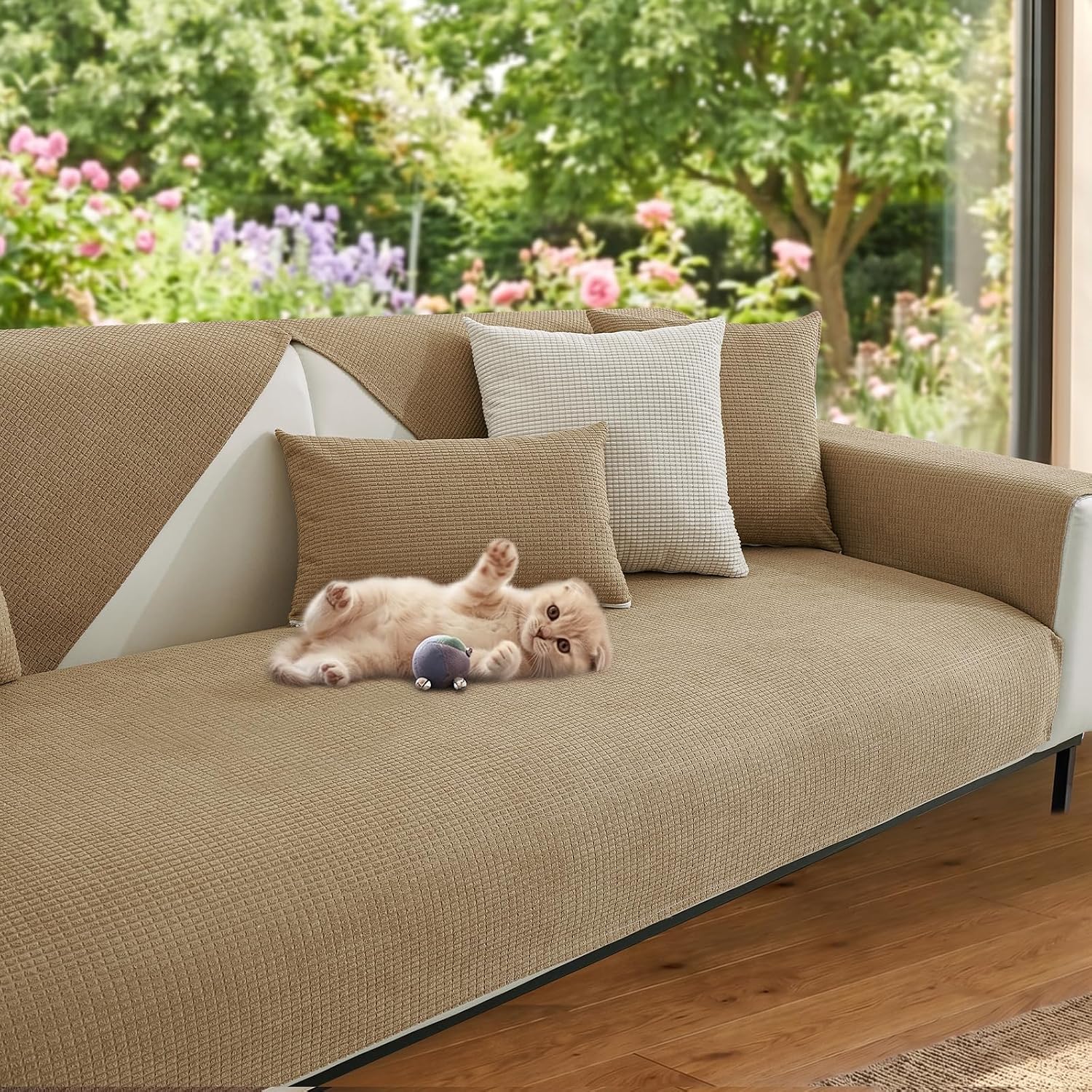 GOSTADY Scratch Resistant Sofa Covers