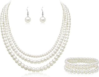 Pearl Jewelry Set