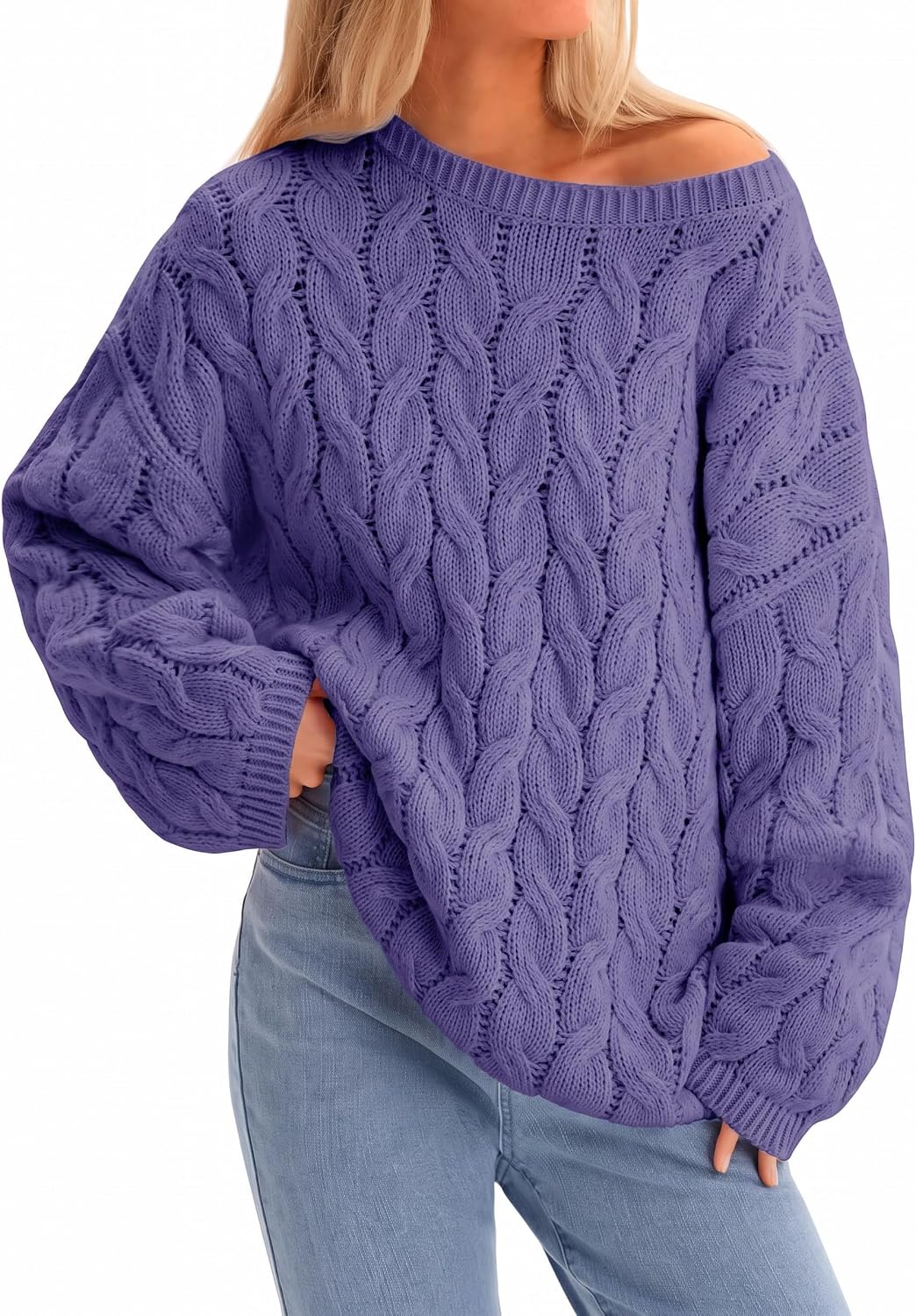 Cicy Bell Cable Knit Sweaters